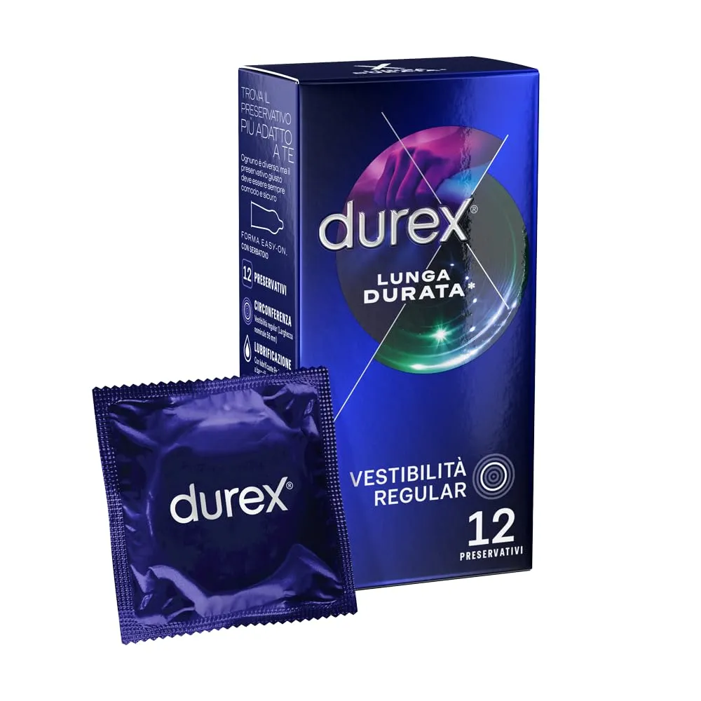 Durex Settebello Lunga Durata - 12 Preservativi Ritardanti