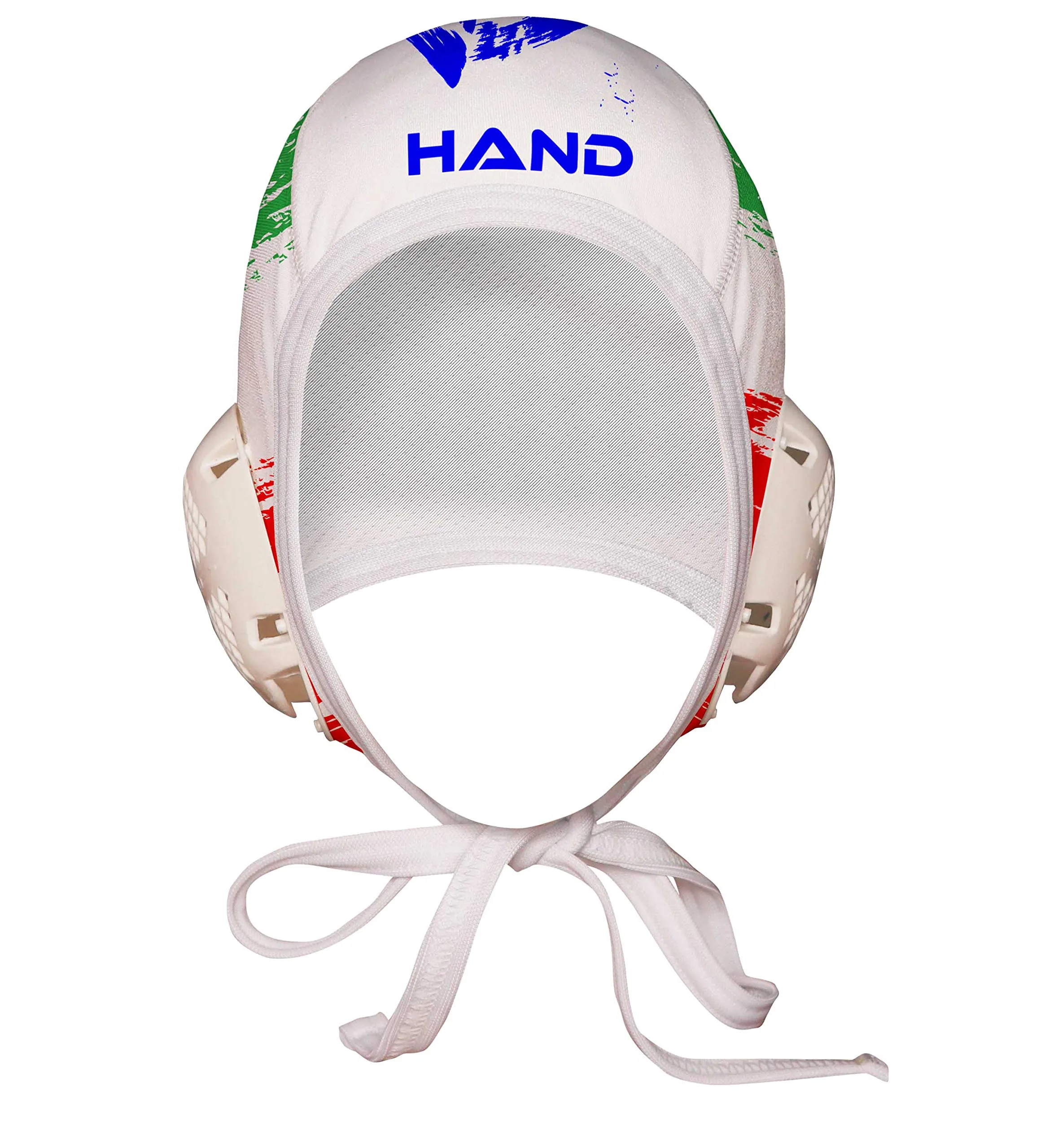 HAND SPORT Cuffia da Pallanuoto Italia Professional Bianca