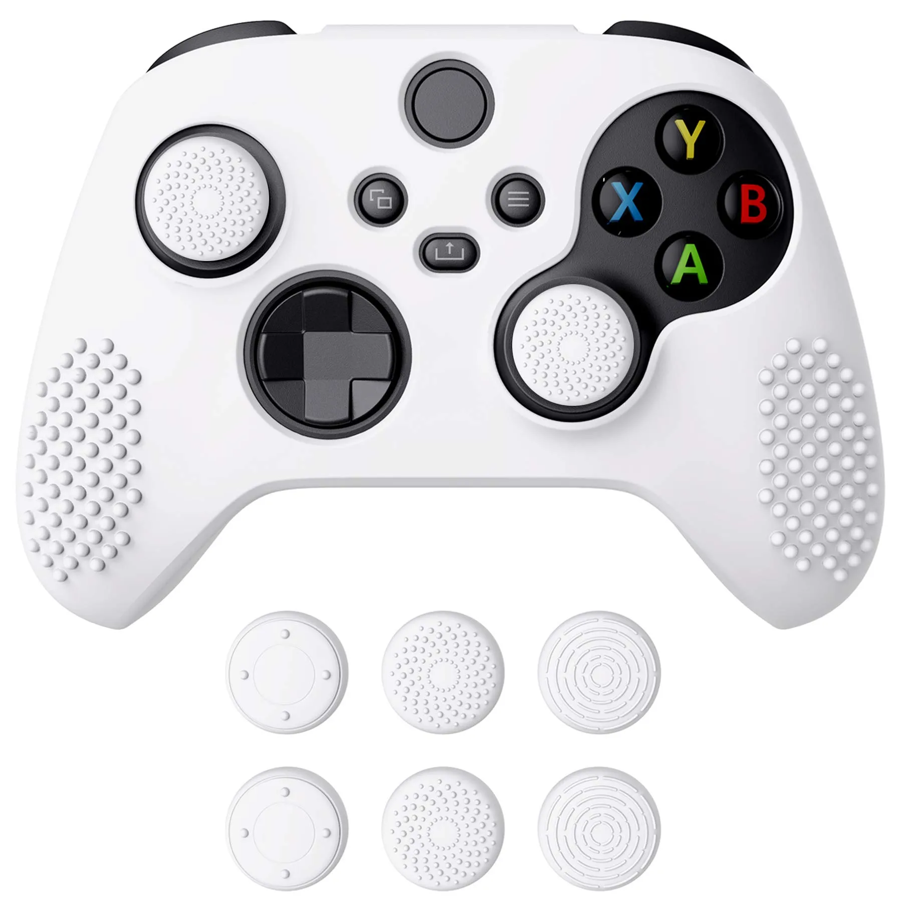 eXtremeRate PlayVital Cover Skin per Xbox Series X/S Controller - Bianco