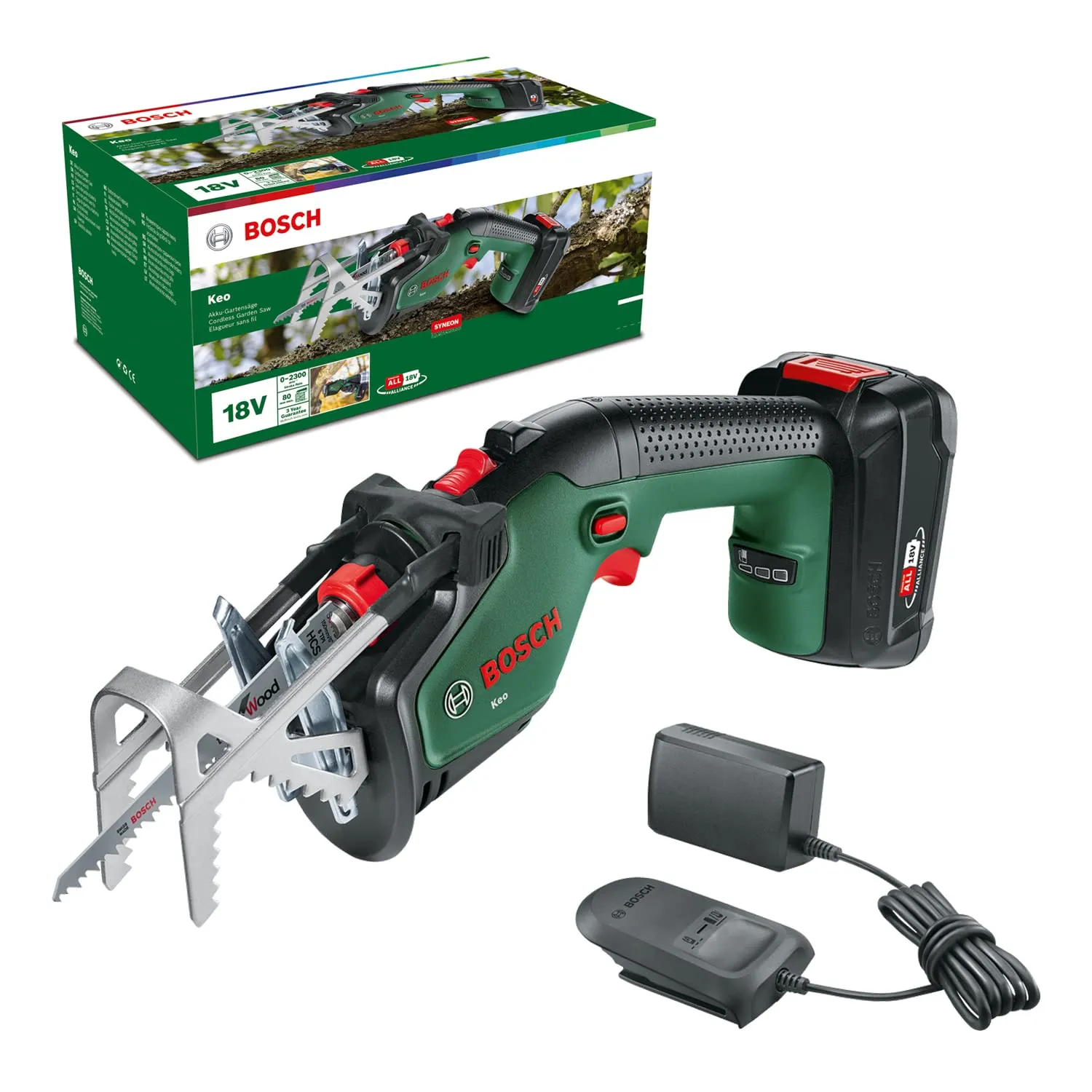 Bosch Keo Sega da giardino a batteria