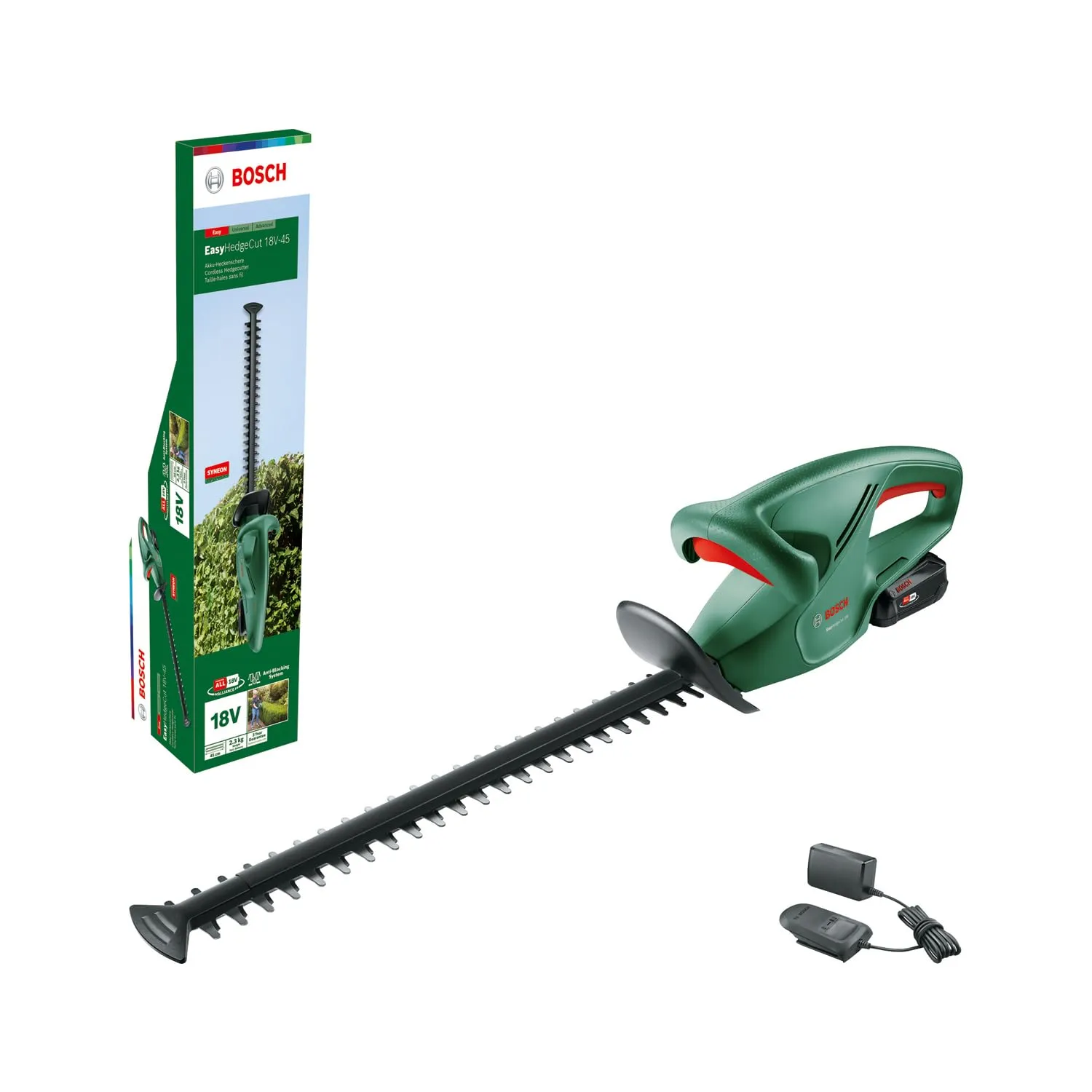 Bosch EasyHedgeCut 18-45 Tagliasiepi a Batteria: Leggero, Maneggevole e Potente