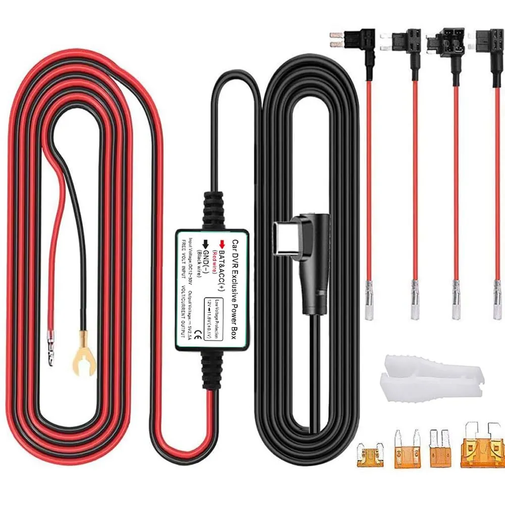 Gebildet Kit Cavo Fisso per Dash Cam USB Tipo C