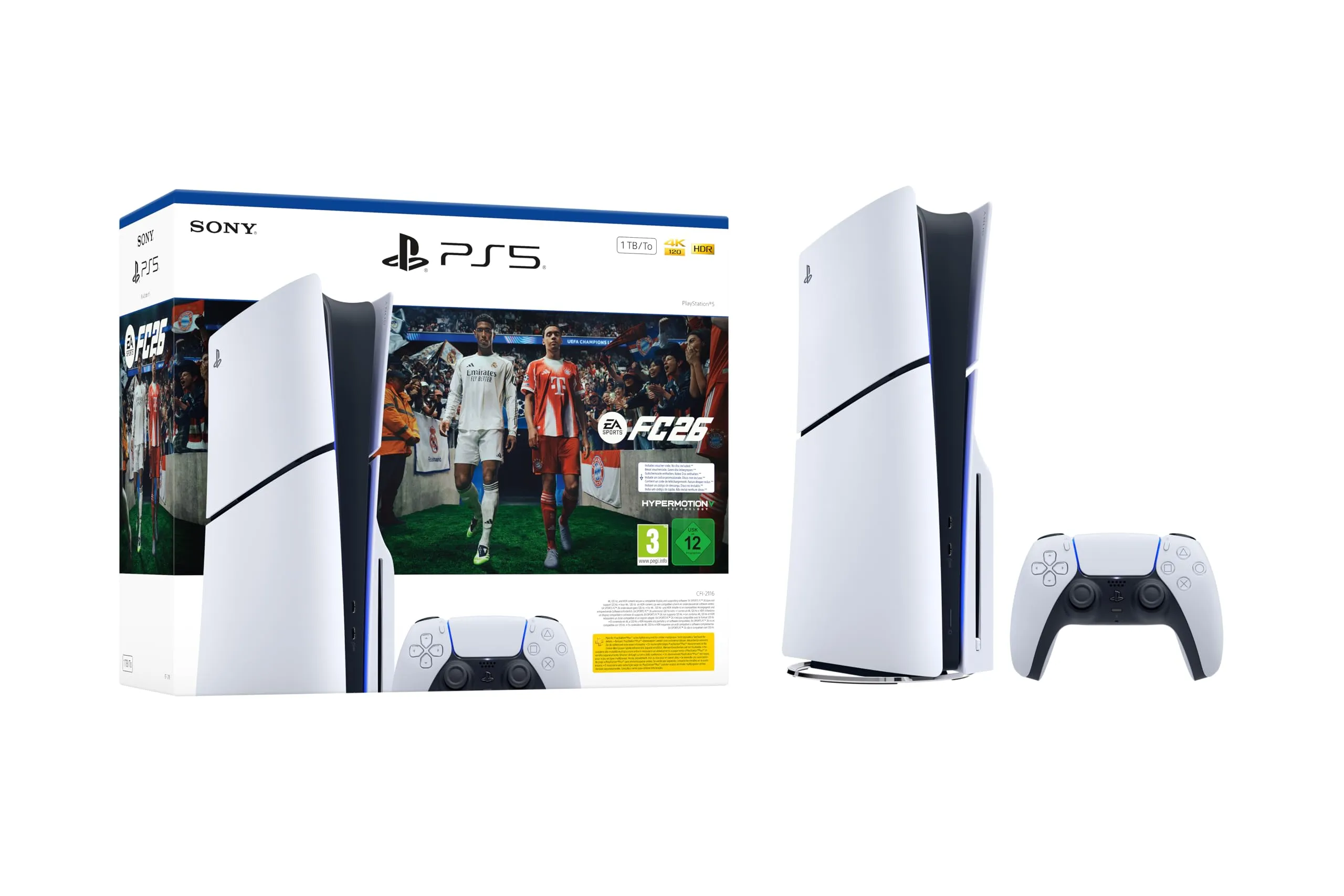 PlayStation 5 Slim Bundle - EA SPORTS FC 26