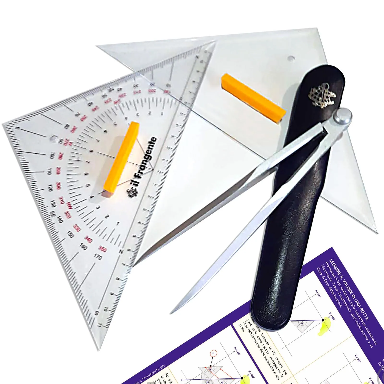 Set Carteggio Nautico Professionale Skipper - Il Frangente STR 27