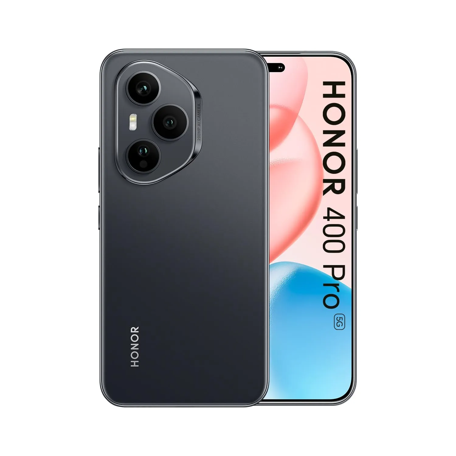 HONOR 400 PRO Midnight Black 12GB+512GB - Fotocamera AI 200MP e Display AMOLED 6.7"