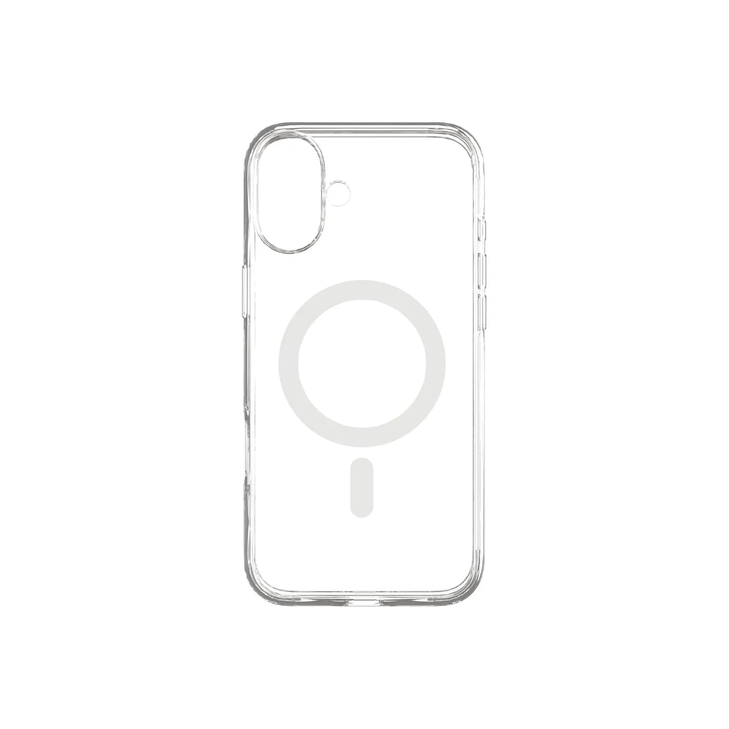 TUNIT Antishock Cover per iPhone 16 Plus - Trasparente MagSafe Compatible