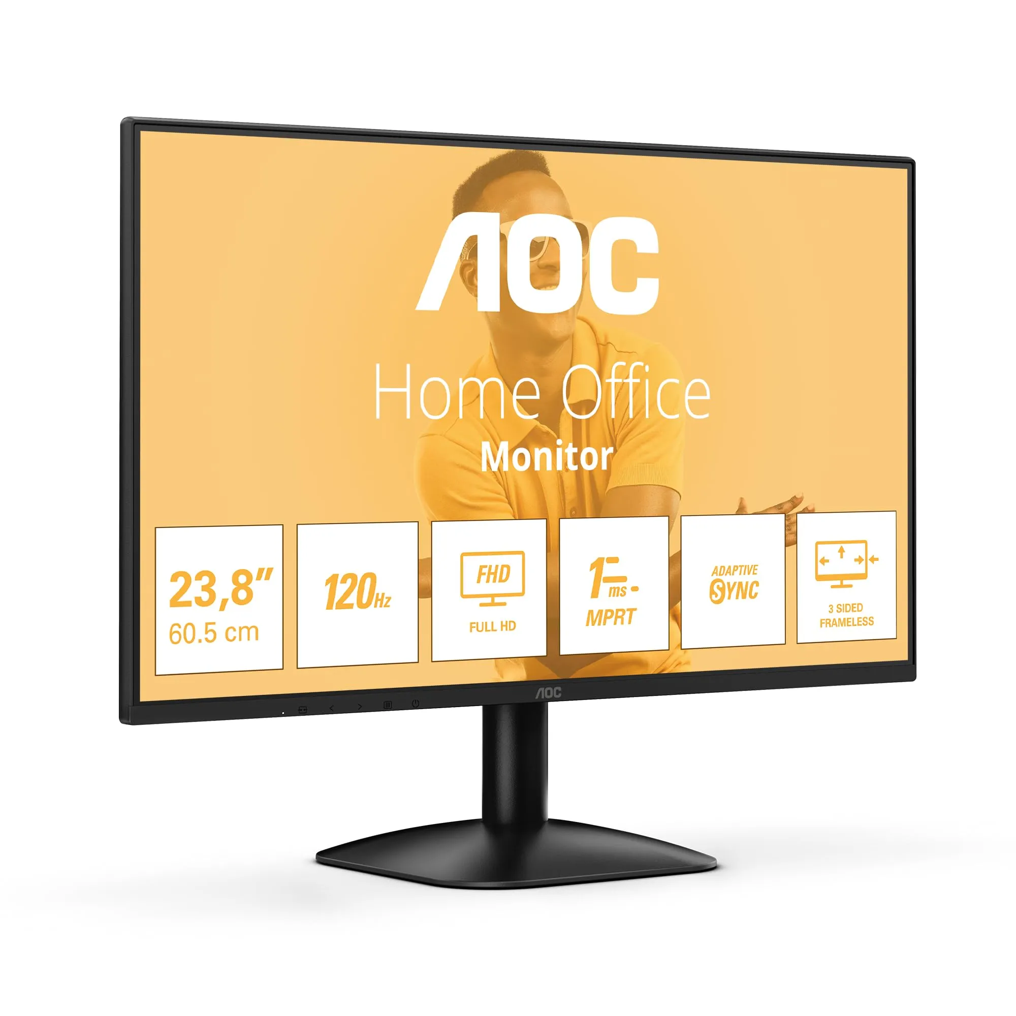 AOC 24B31H - Monitor Full HD 24 pollici, 120Hz