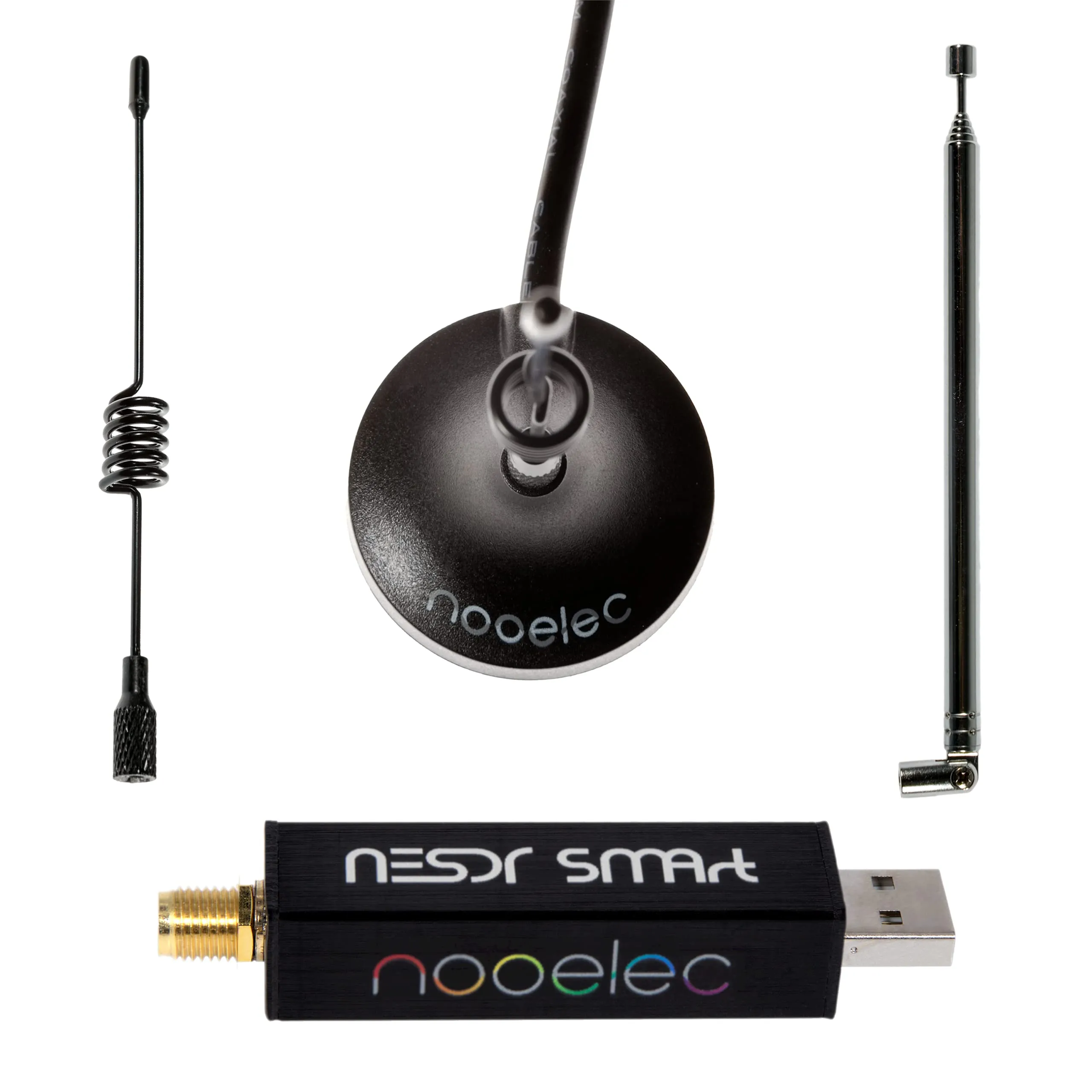 Nooelec NESDR SMArt HF/VHF/UHF RTL-SDR v5 Bundle