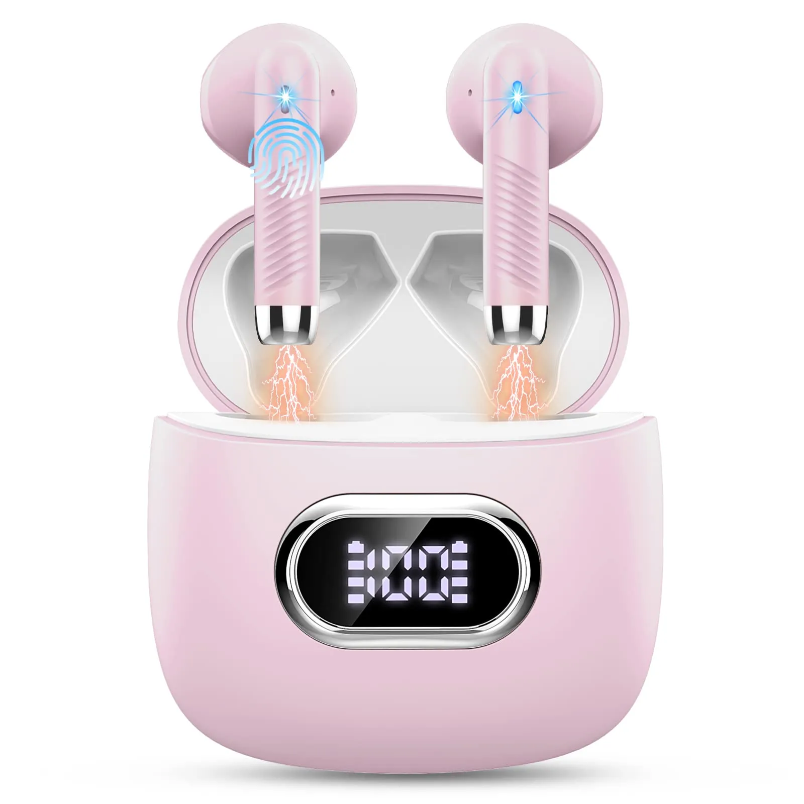 Drsaec 2025 New Cuffie Bluetooth 5.4 Auricolari Wireless con ENC