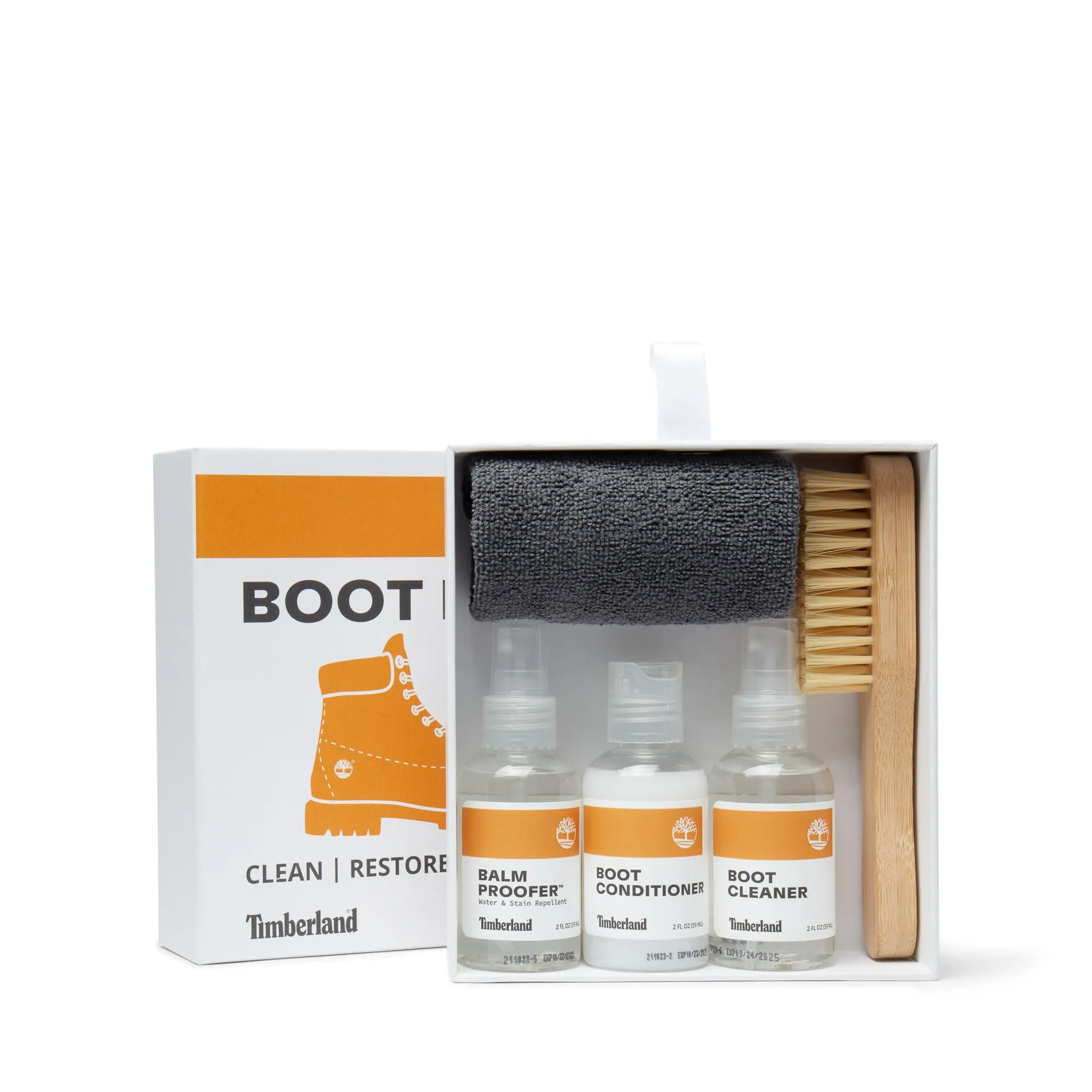 Timberland Boot Kit - Kit Completo per la Cura di Scarpe in Pelle, Tessuto e Nubuck