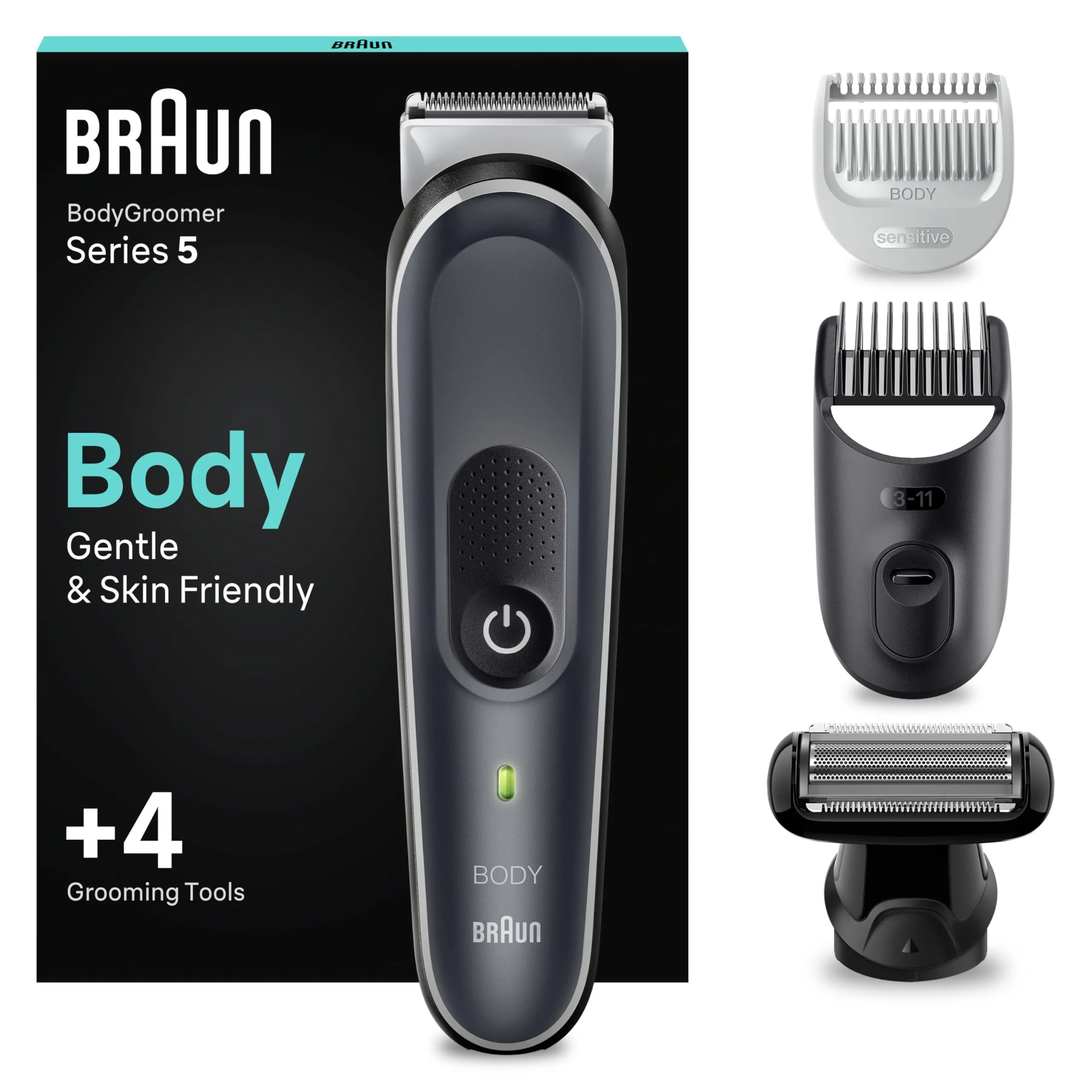 Braun Series 5 BG5370 Rasoio Elettrico Corpo Uomo