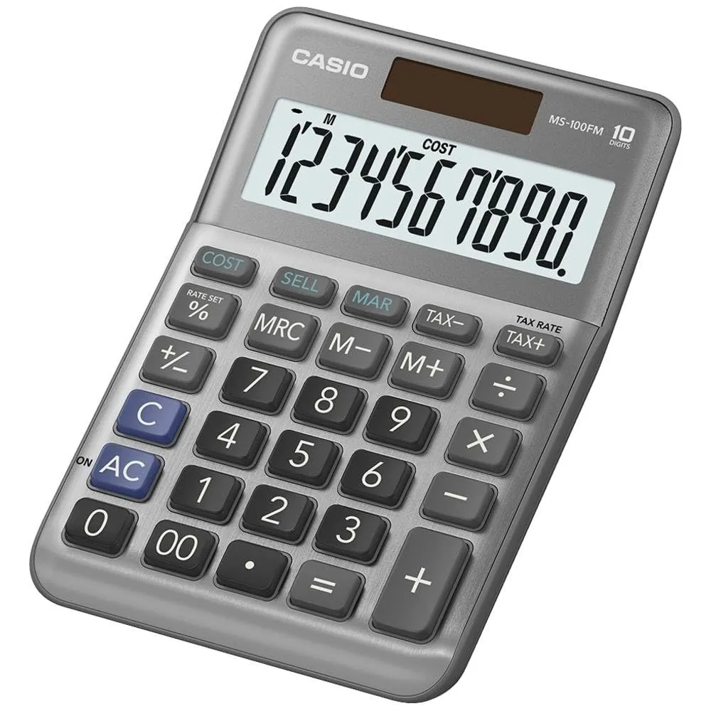 Casio MS-100FM Calcolatrice da tavolo