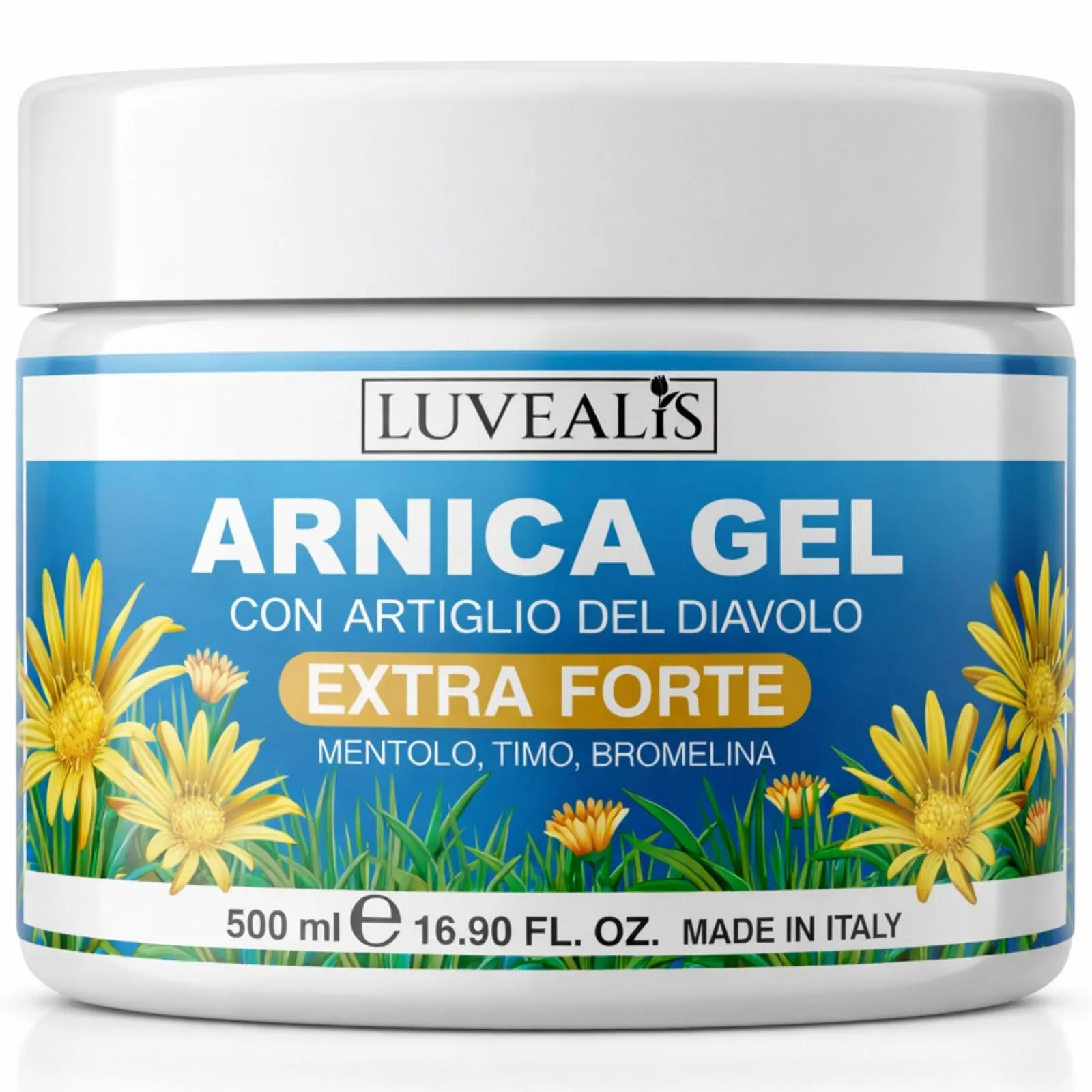 Arnica Gel Forte per Cavalli Uso Umano 500ml
