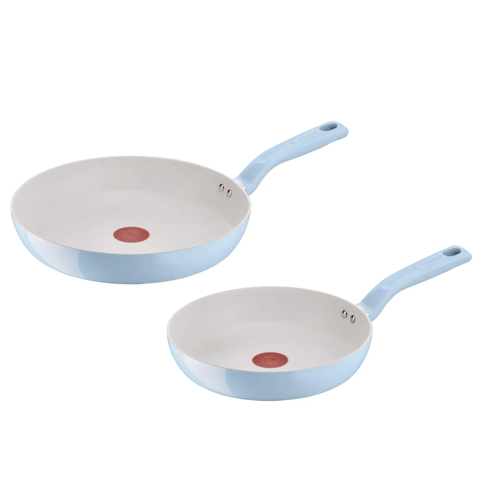 Lagostina Brezza - Set 2 Padelle Antiaderenti (24/28 cm)