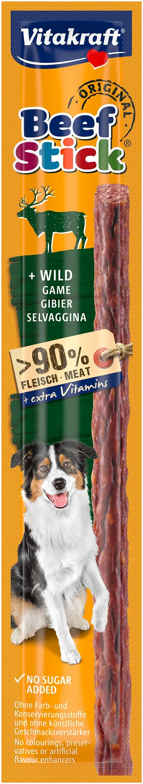 Vitakraft Dog Stick Selvaggina, 12g