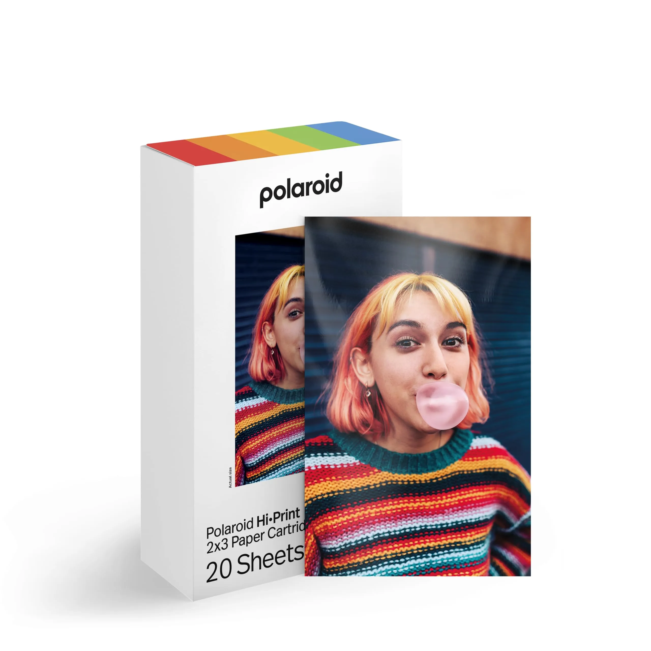 Polaroid Hi·Print Carta Fotografica 2x3 - Cartuccia da 20 Fogli