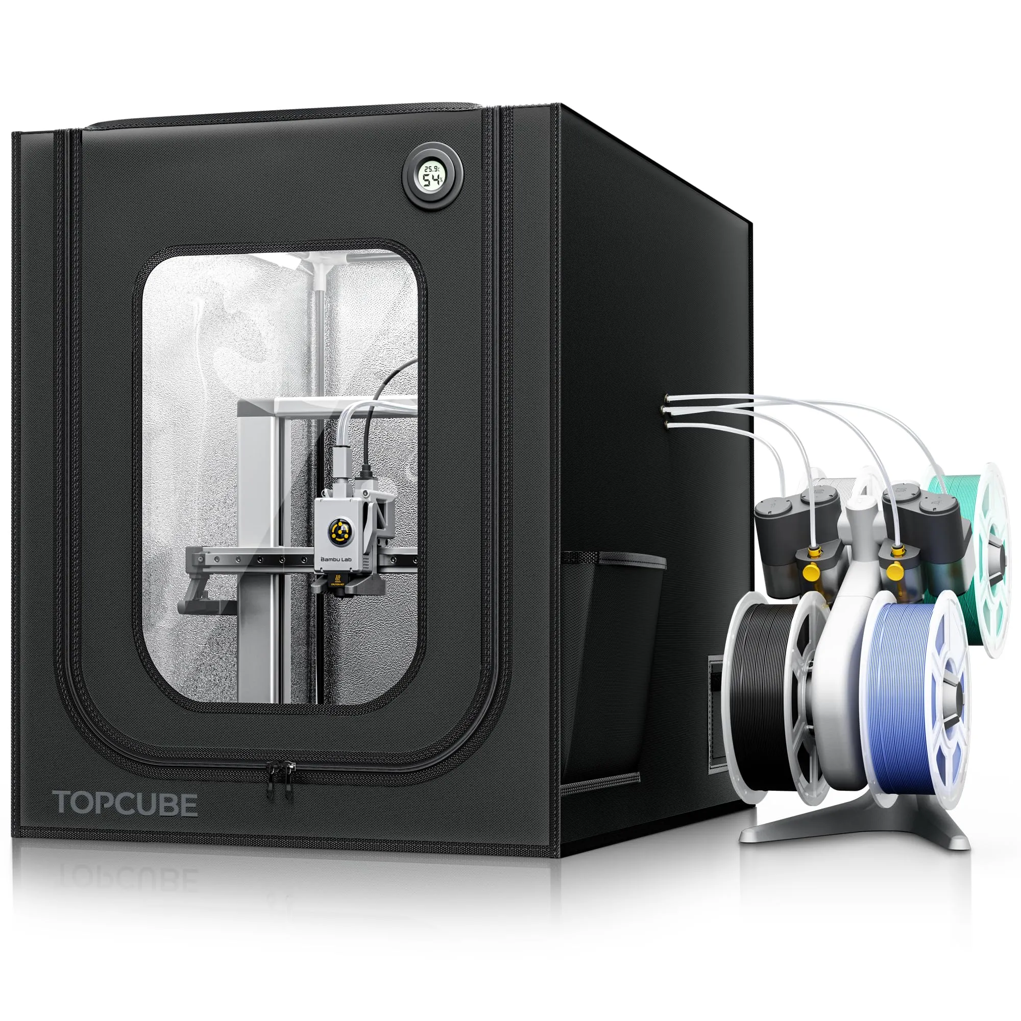 TOPCUBE - Alloggiamento per stampante 3D Bambu Lab A1