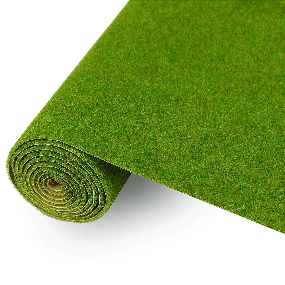 Evemodel Tappeto Erboso Paesaggistico Colorato 100x41 cm