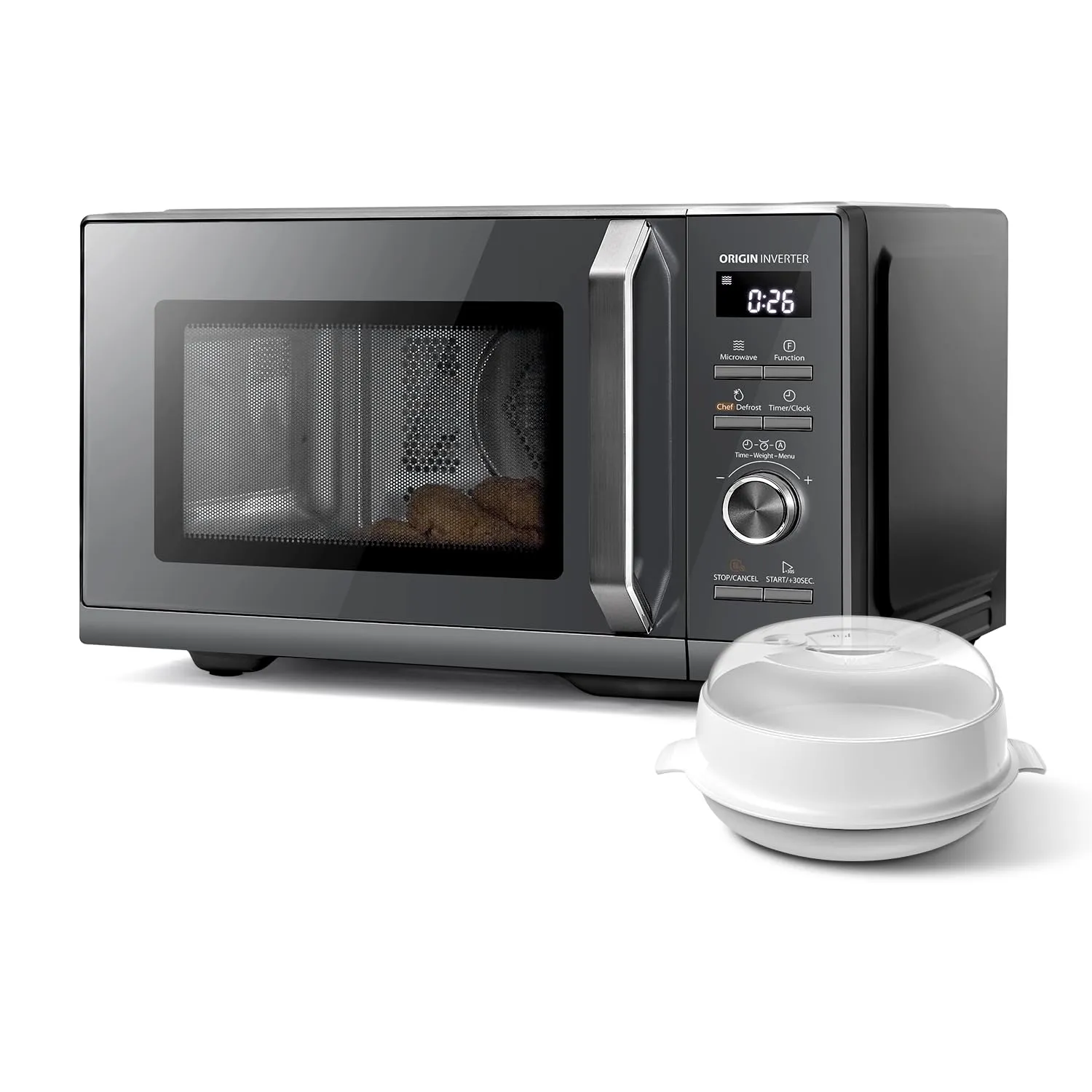 Forno a Microonde Toshiba MW3-AC26PFI(MG) Combinato 26L Grigio Morandi