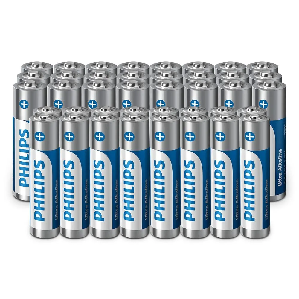 Philips Ultra Alkaline AA/AAA Batterie Combo
