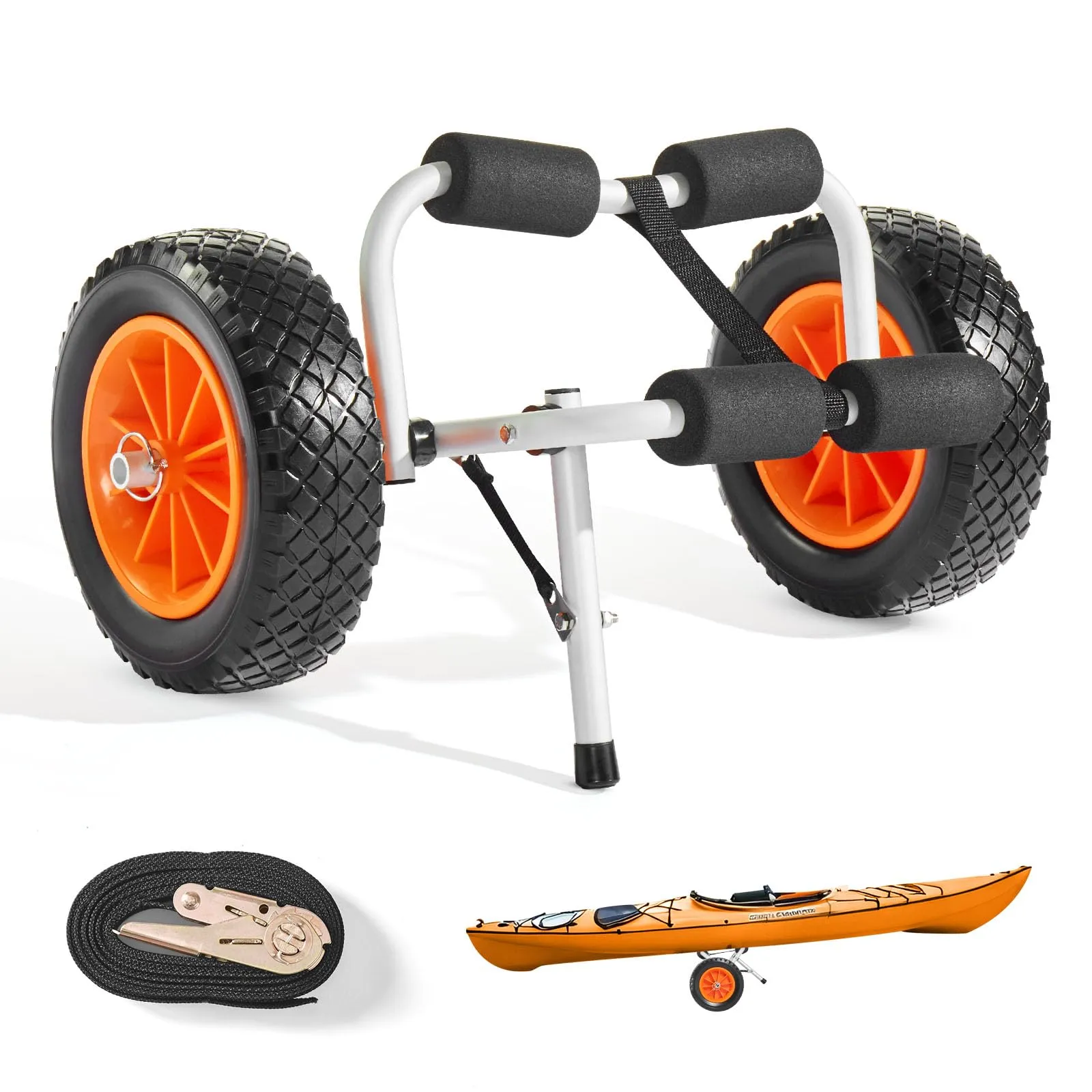 Carrello Pieghevole per Kayak VEVOR - Trasporto Facile e Sicuro