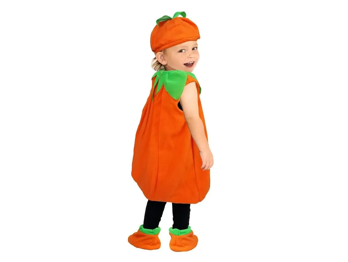 BLUCIELO Costume Halloween Zucca Bambino 1-4 Anni