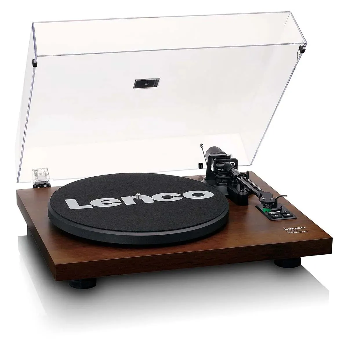 Lenco LS-600WA Giradischi Bluetooth con Altoparlanti Esterni - Noce