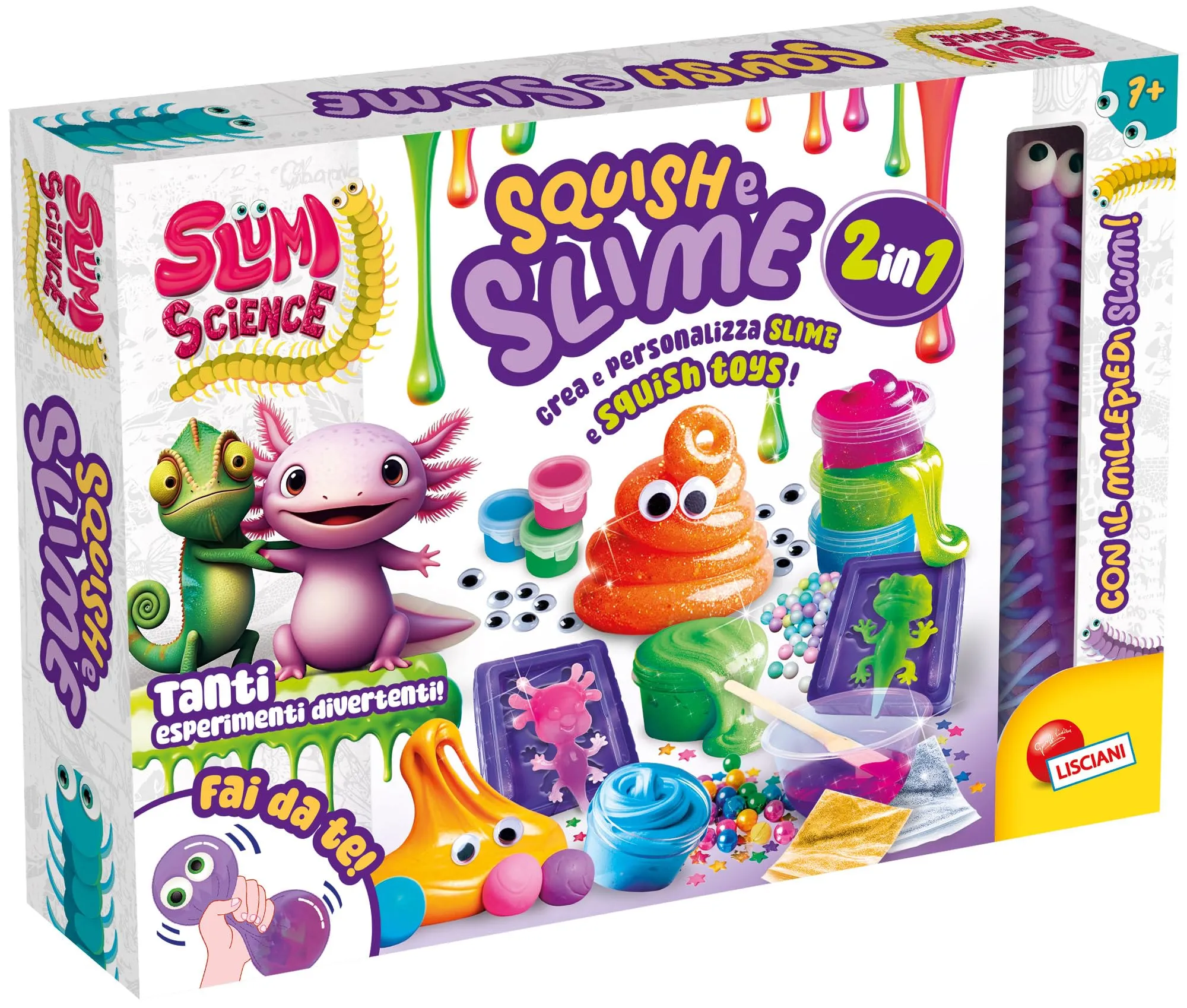 Lisciani Giochi Slumi Science Squish e Slime