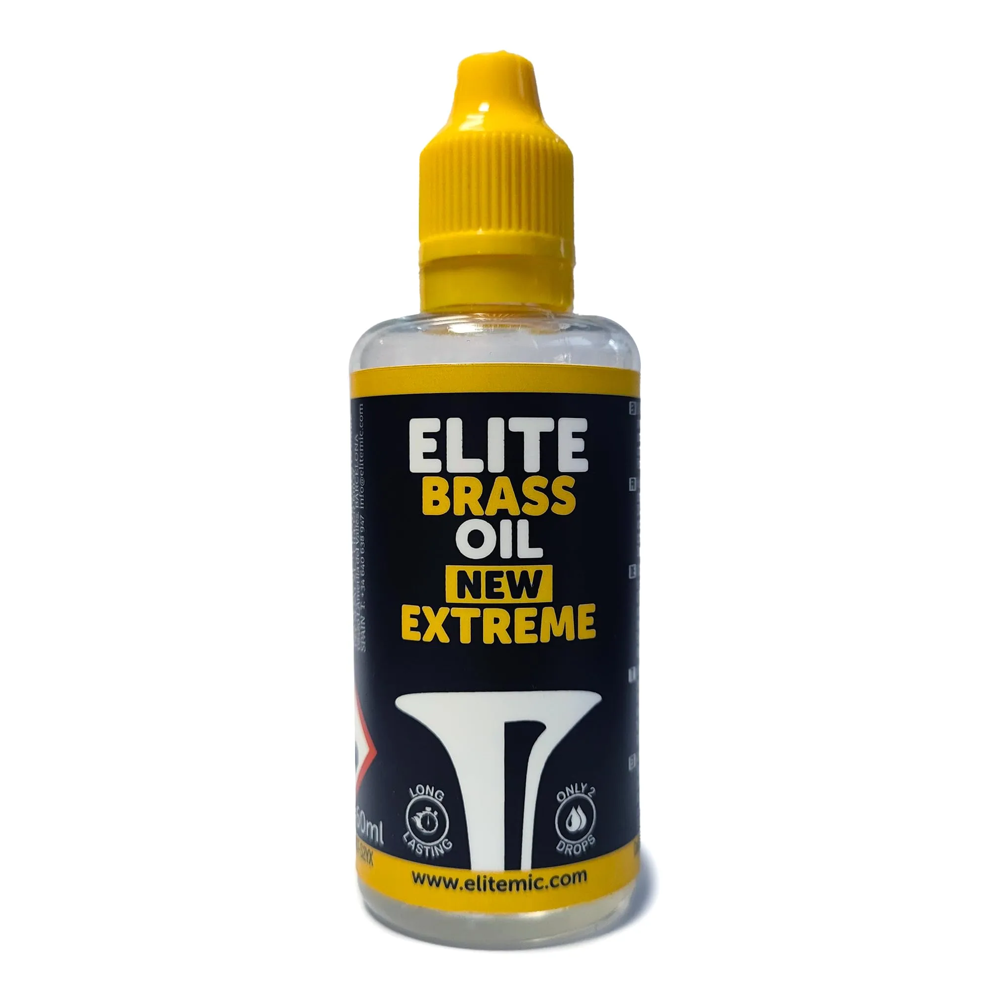 Elite Brass Oil New Extreme 60ml Olio lubrificante per pistoni e rotori
