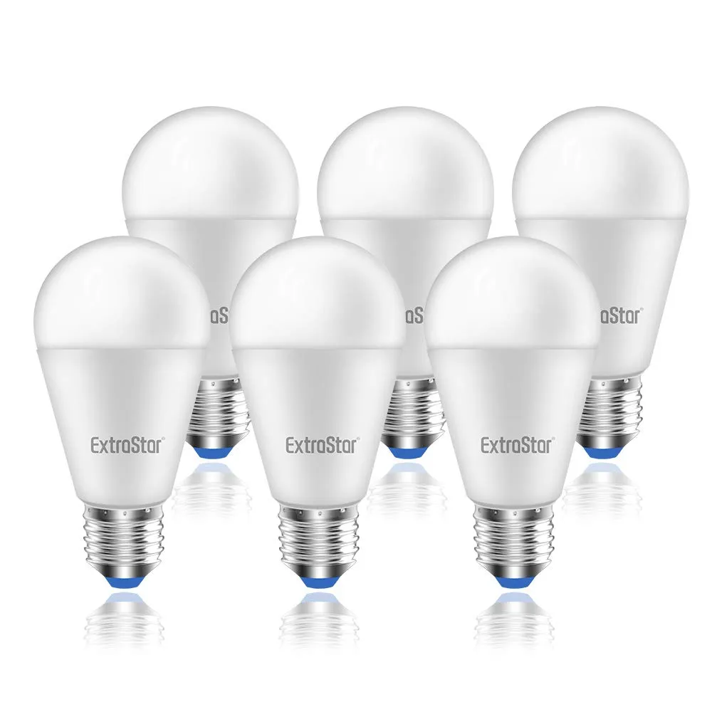 EXTRASTAR Lampadina LED E27 15W (equivalenti a 120W) 3000K Luce Bianca Calda - Pacco da 6