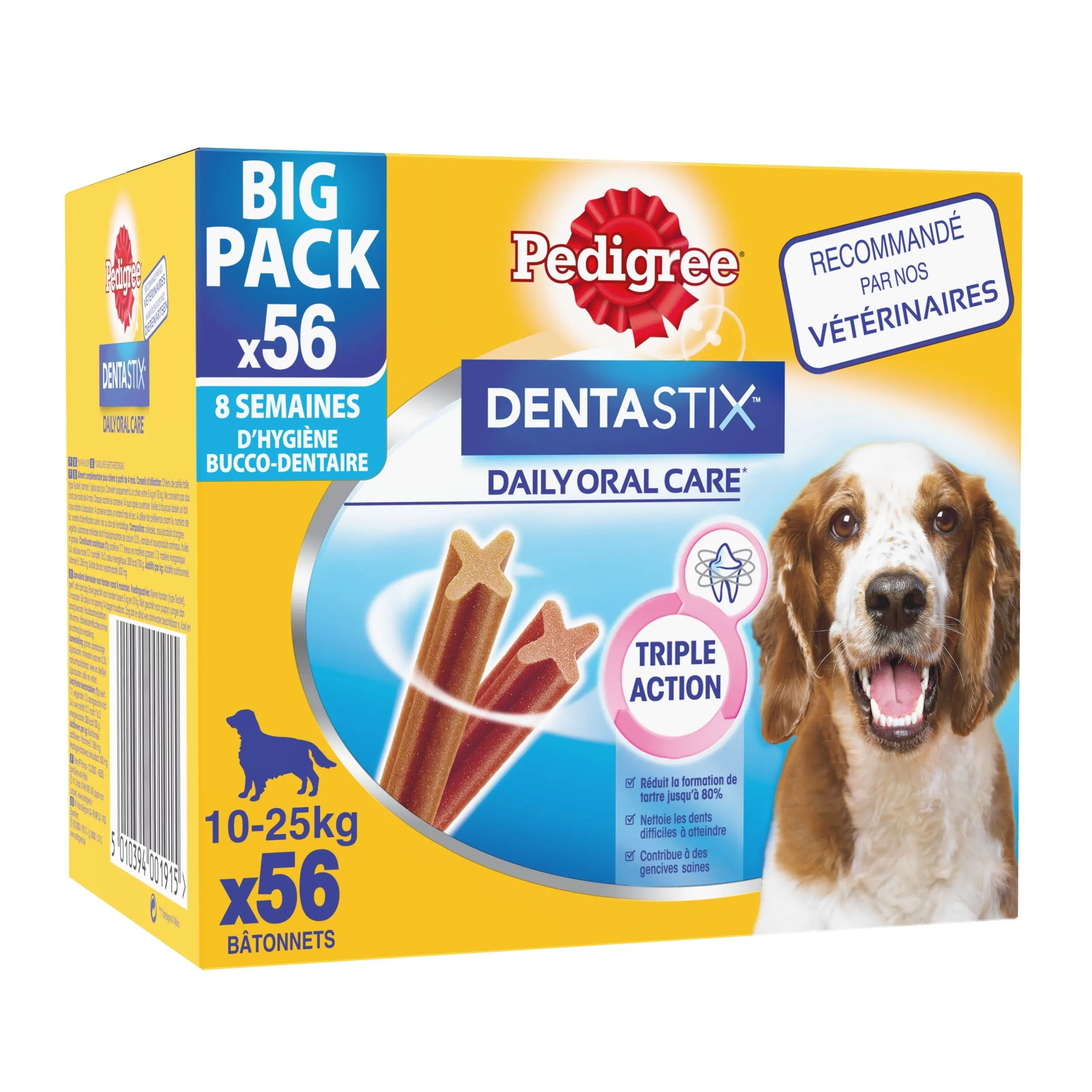 Pedigree Dentastix Medium: Igiene Orale Quotidiana per Cani di Taglia Media