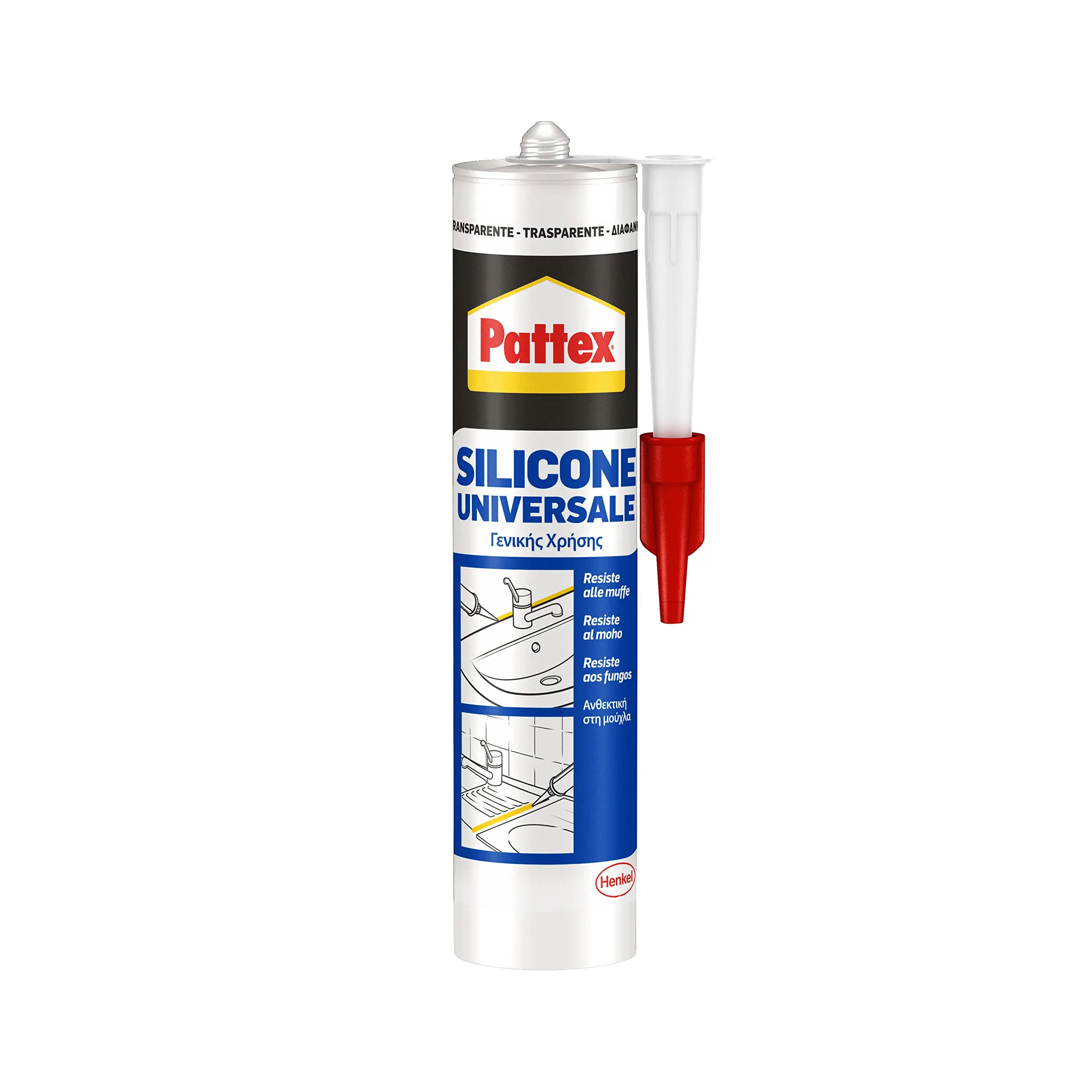 PATTEX Silicone Universale Trasparente 280ml