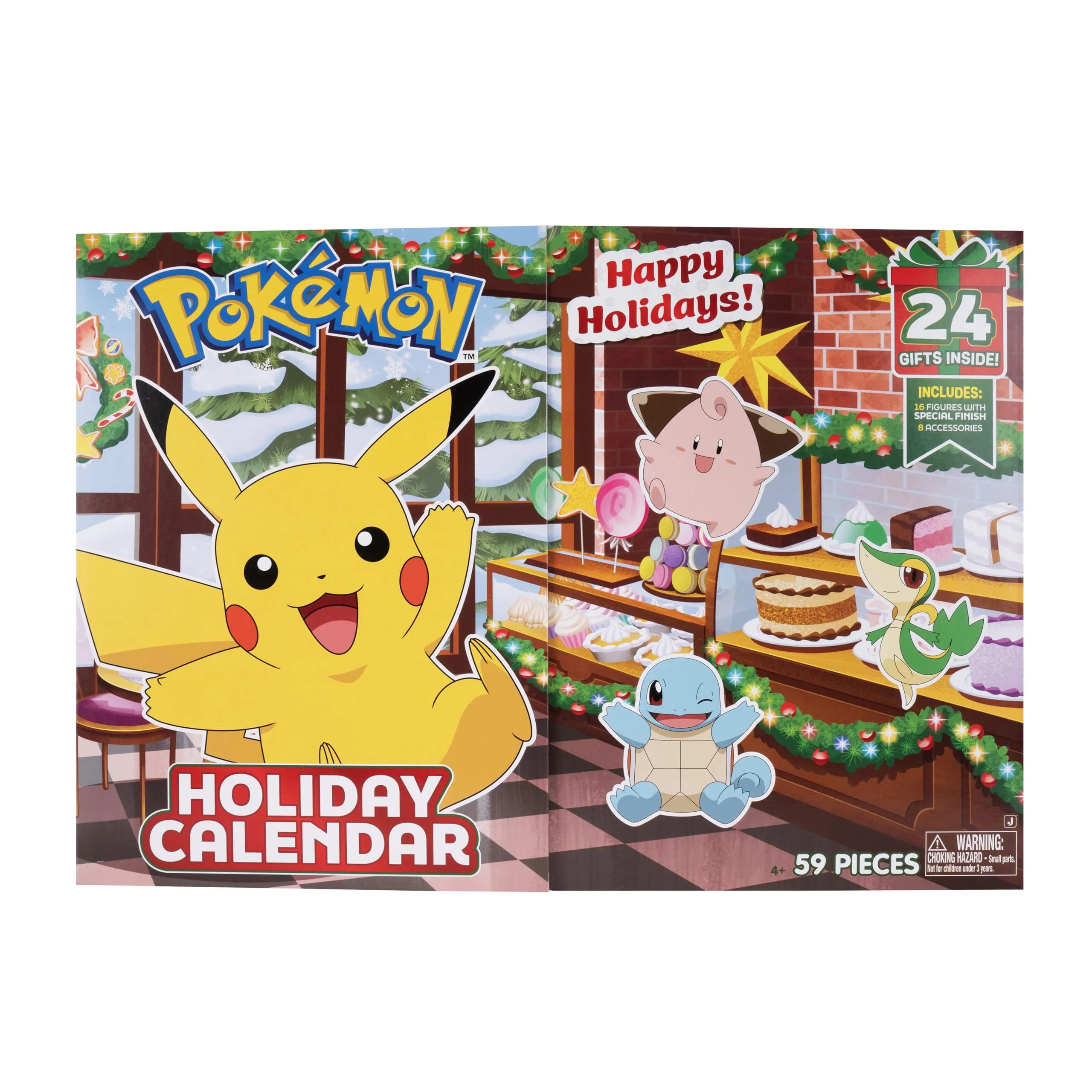 Calendario dell'Avvento Pokémon 2025