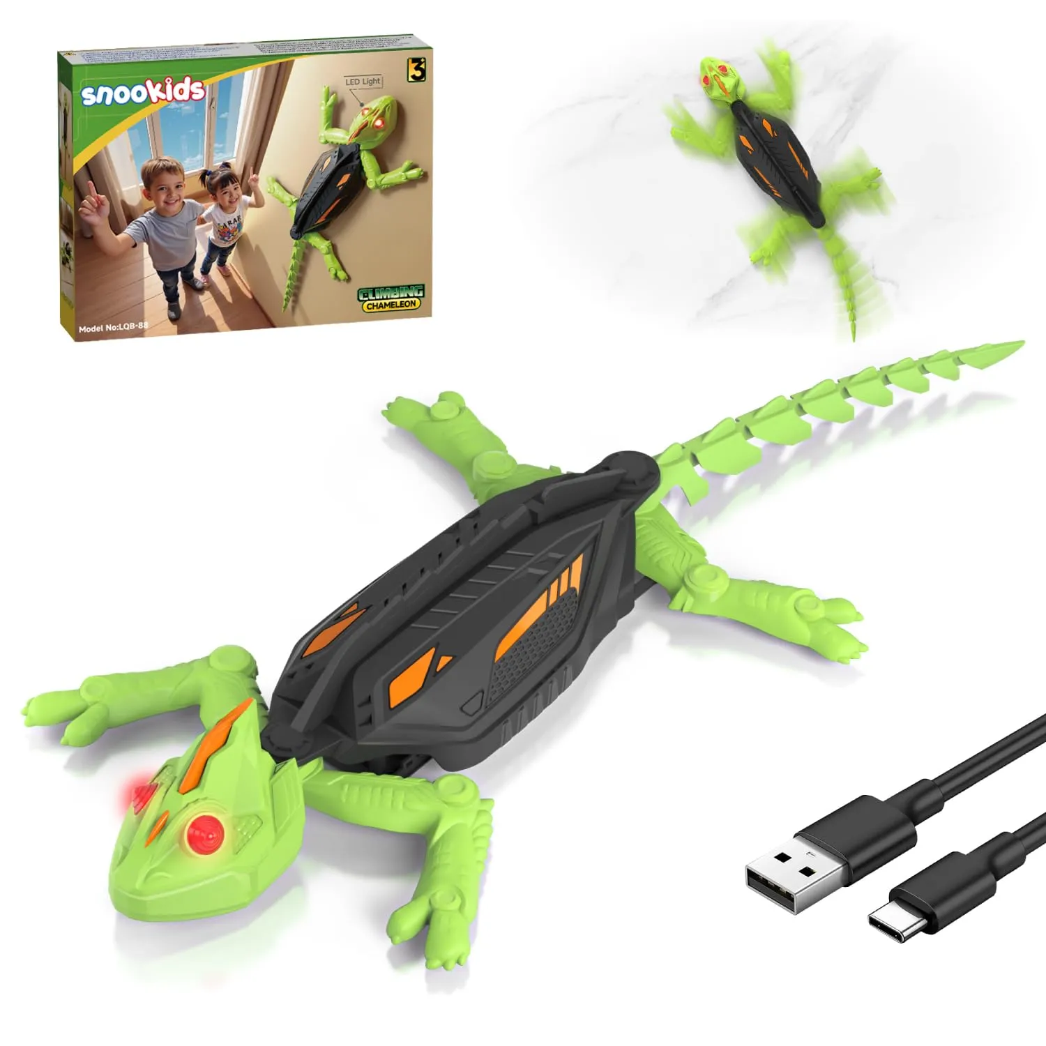 Snookids Geco Ragno Robotico