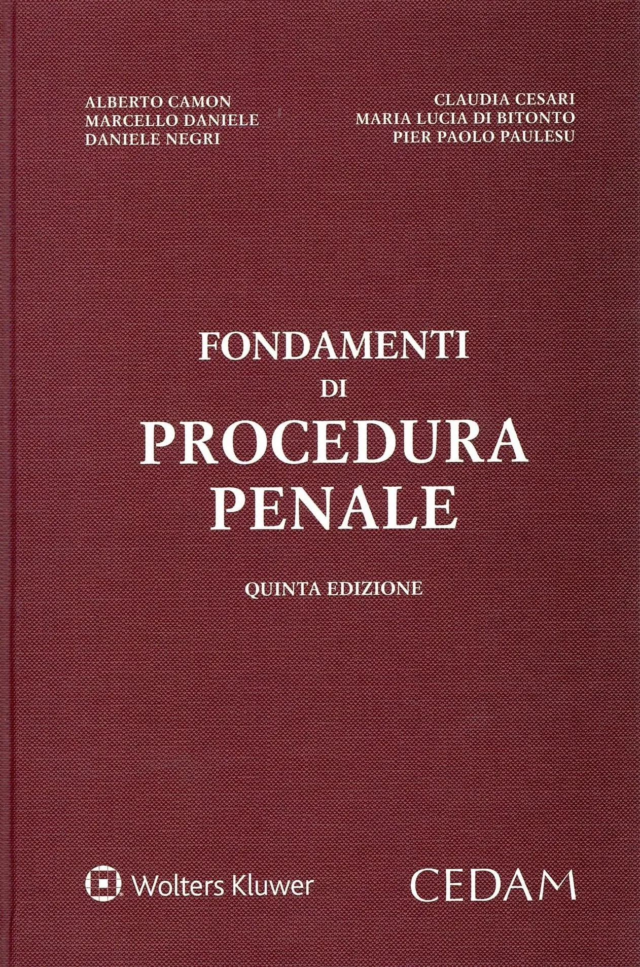 Fondamenti di procedura penale