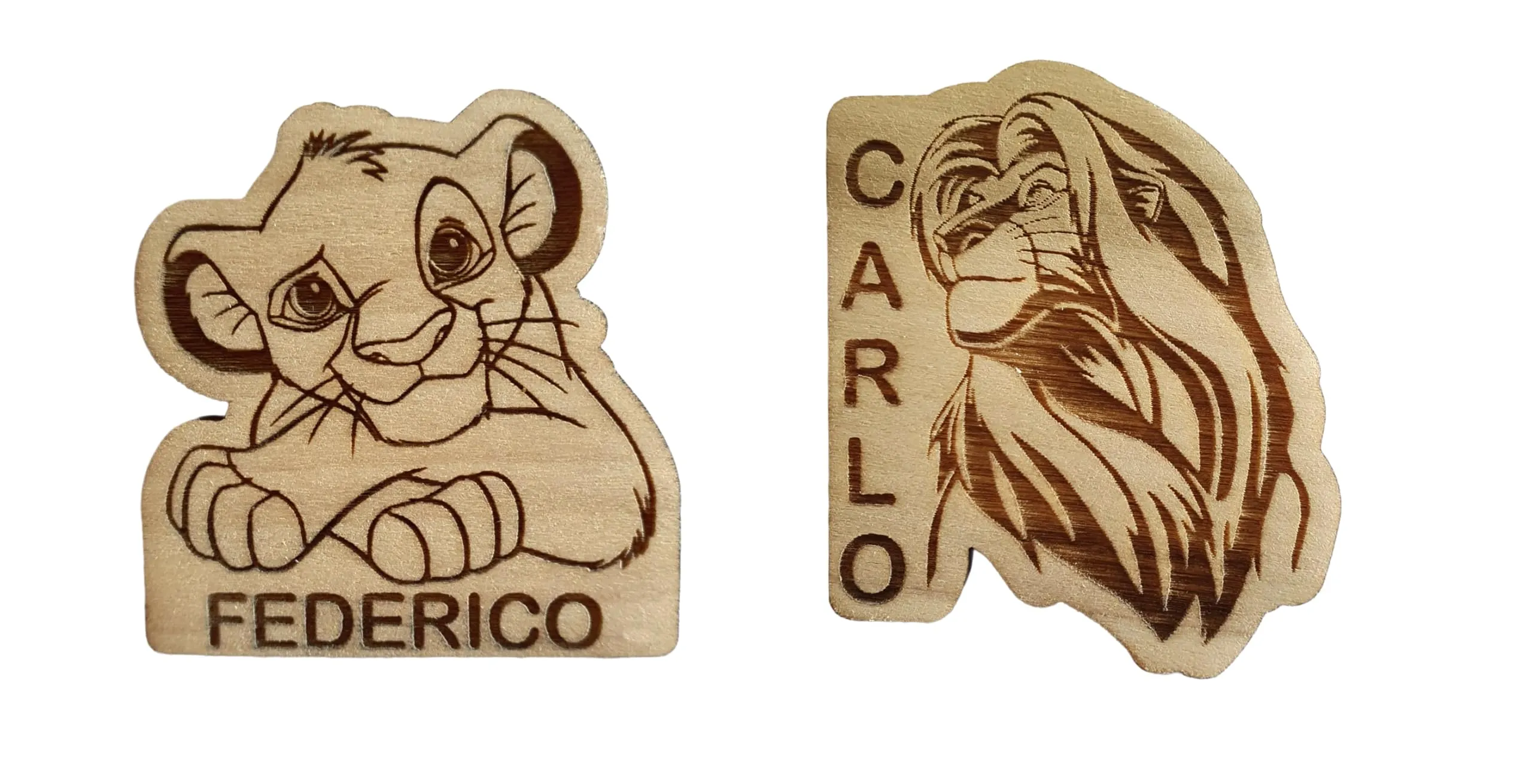 Ciondolini/Calamite Simba Re Leone Personalizzati - Bomboniere, Segnaposto