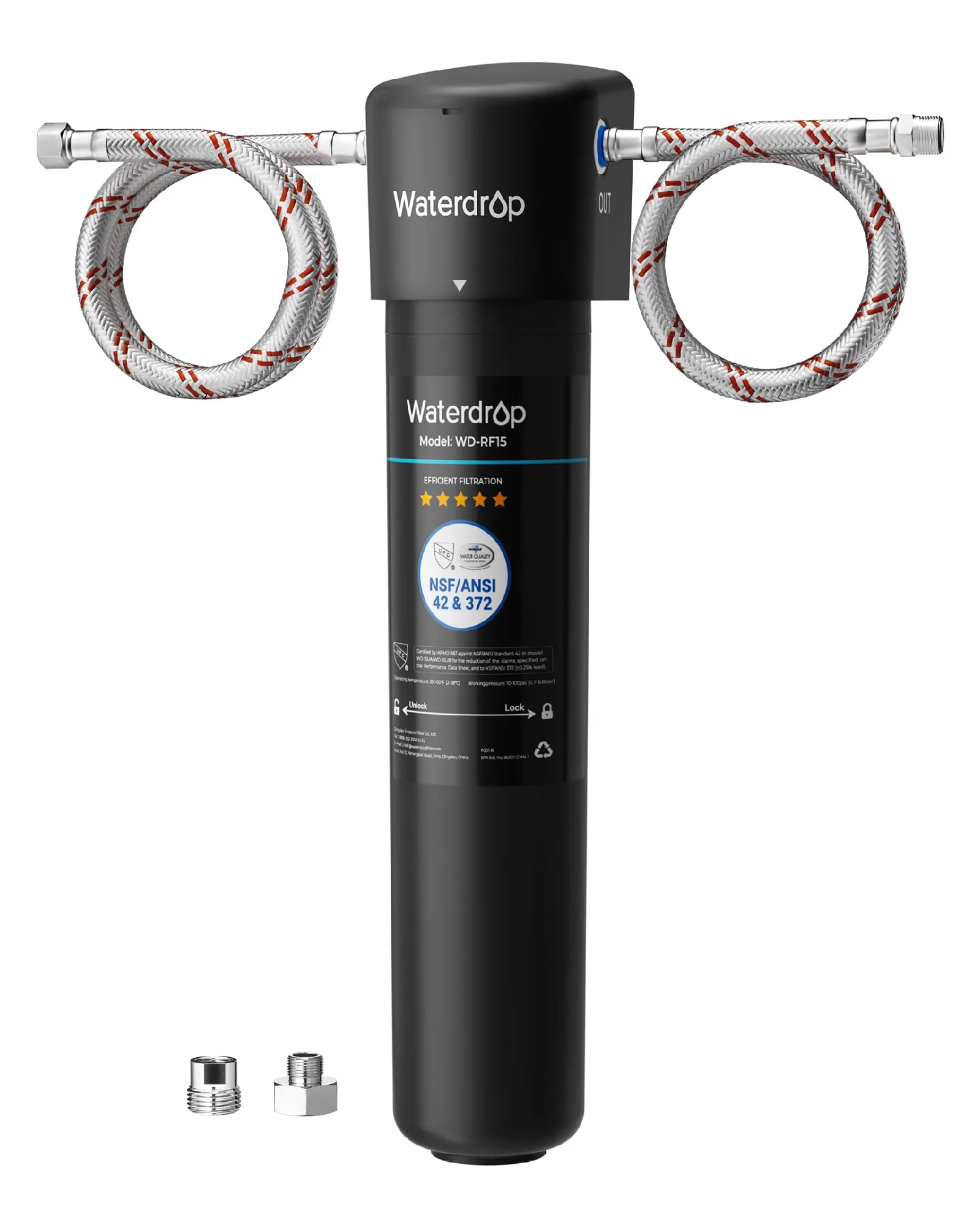 Waterdrop 15UA Sistema di Filtraggio Acqua Sottolavello