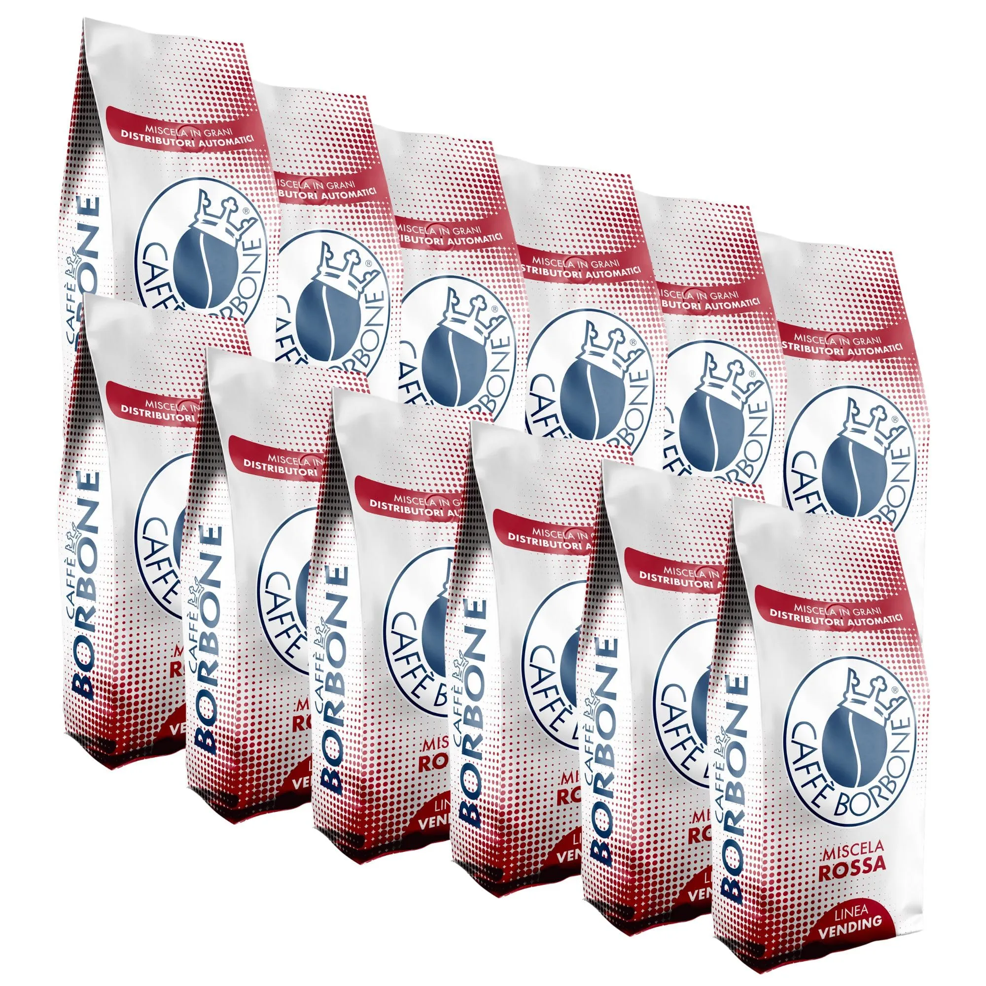 Caffè in Grani Miscela Rossa Caffè Borbone Vending Maxi 12 kg