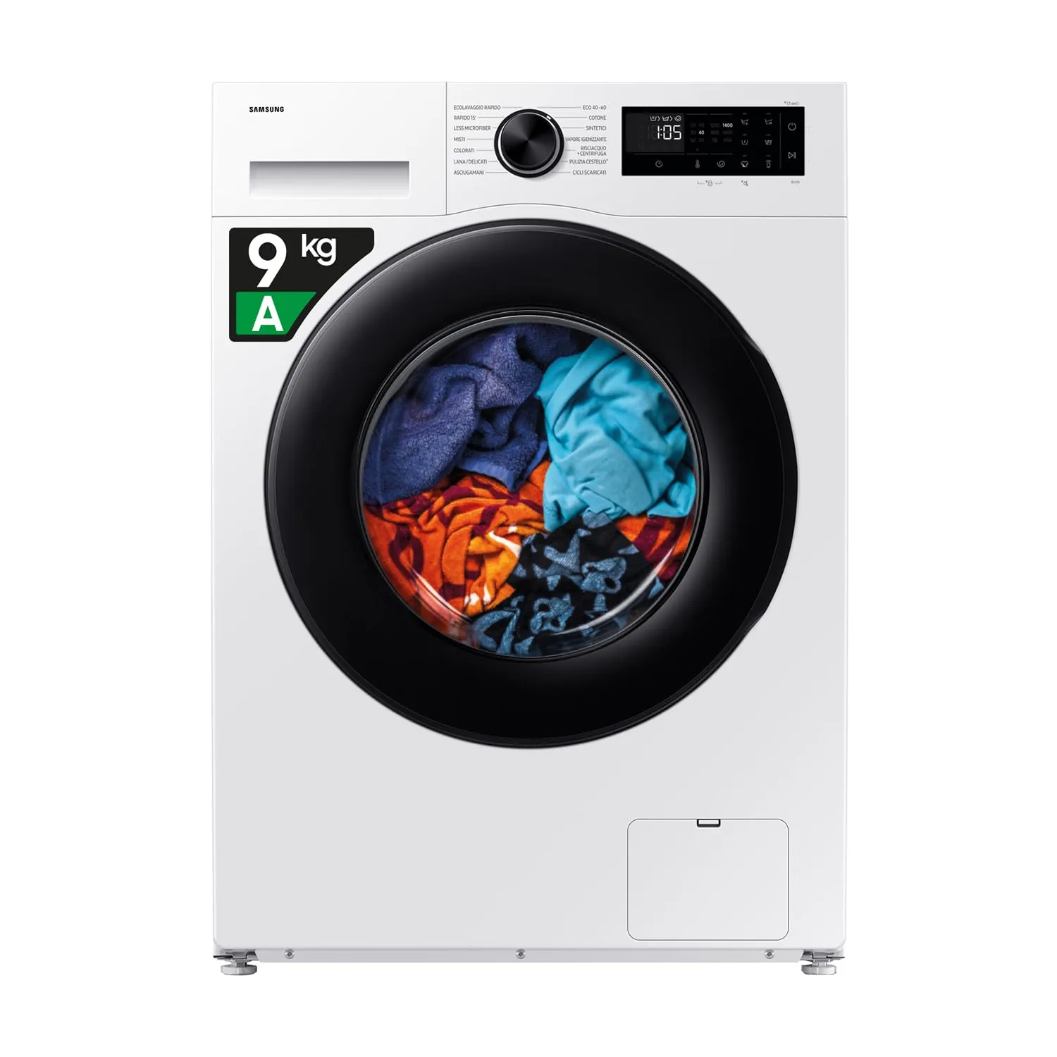 Samsung Lavatrice Slim Crystal Clean WW90DG5G34AEET