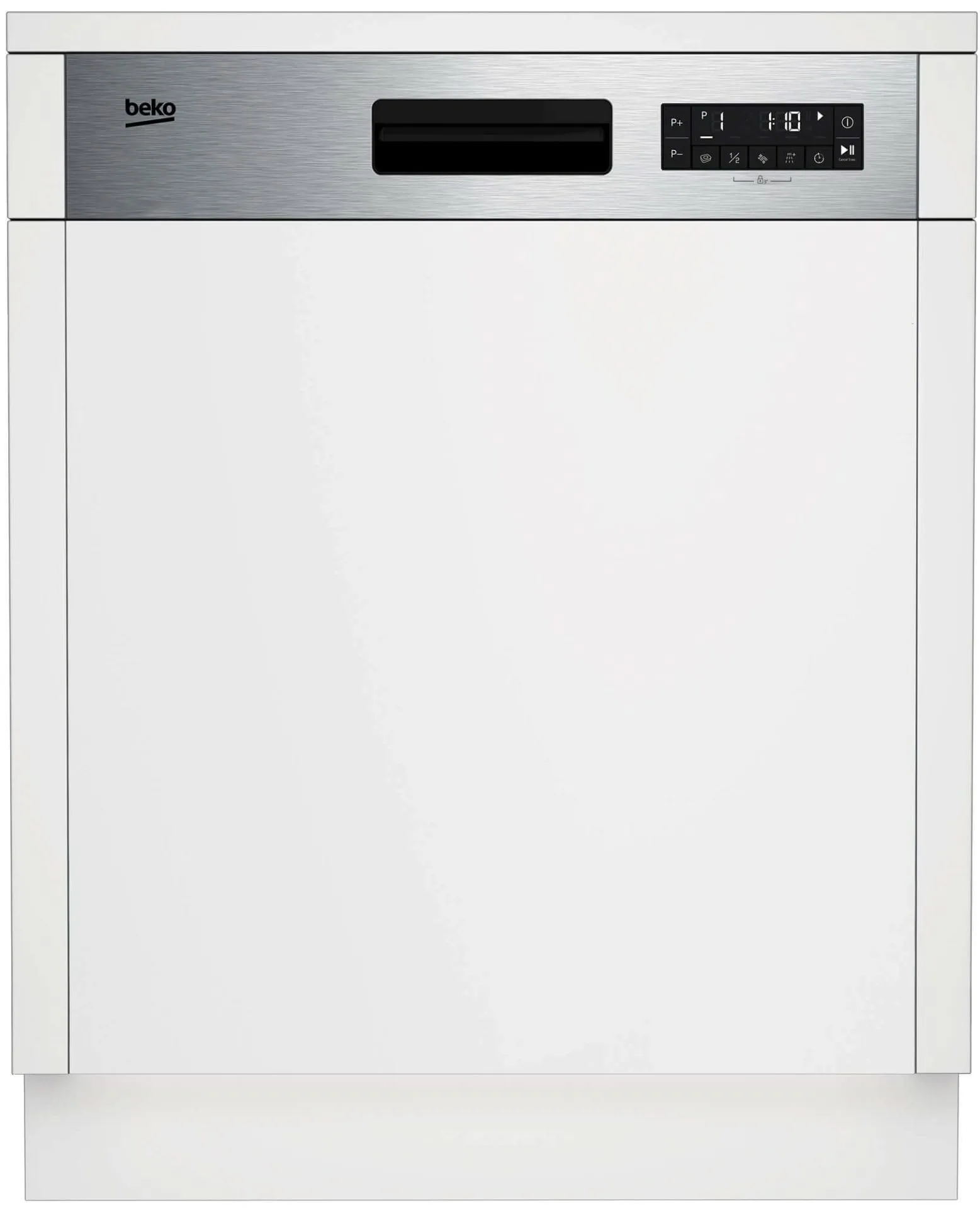 Lavastoviglie Beko BDSN26430X a Scomparsa Parziale - 14 Coperti, Classe D, Inox