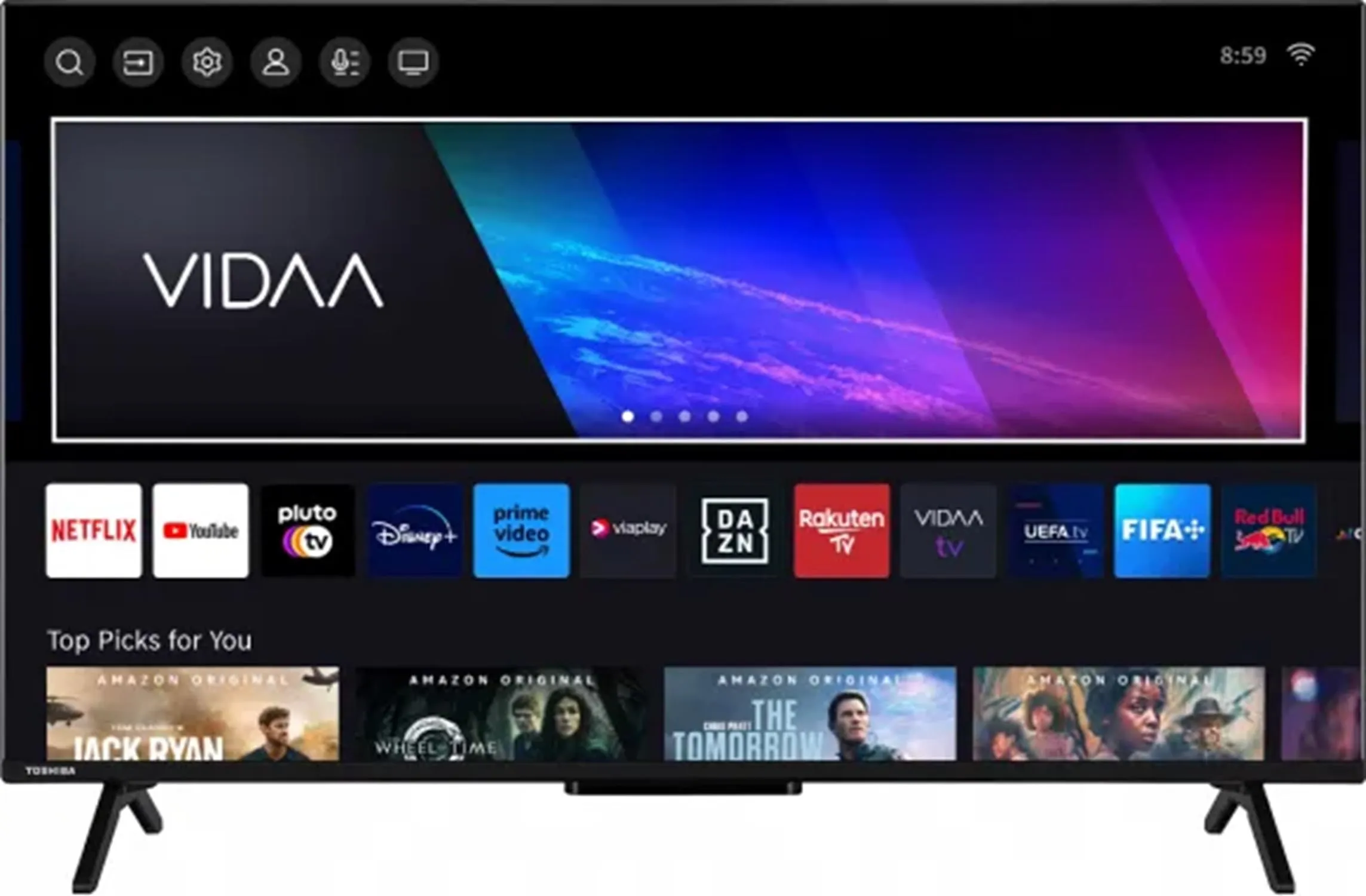 Smart TV LED 4K 43" DVB-T2 Classe G - 43QV2463DA