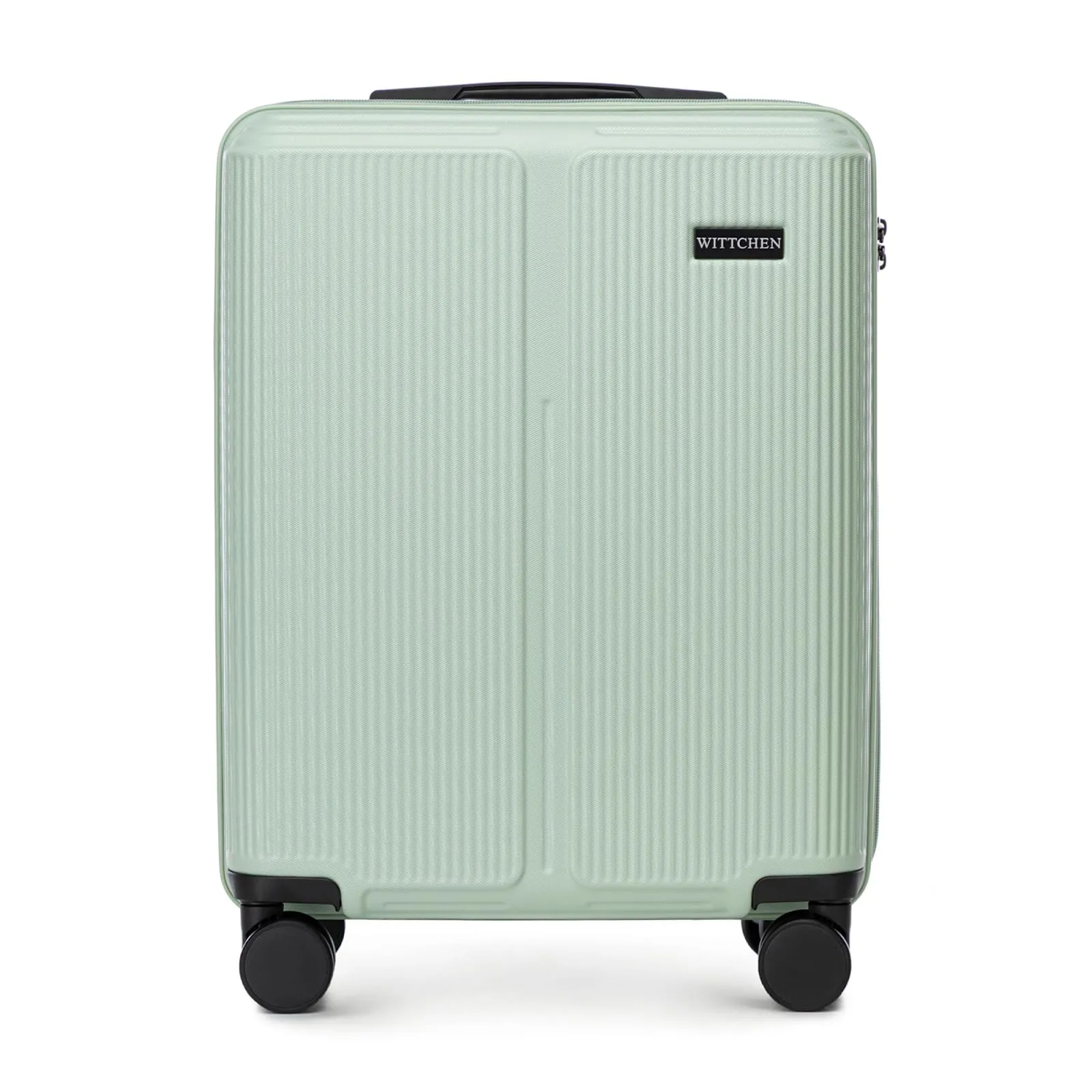 WITTCHEN Stripes Line Valigia da cabina verde menta