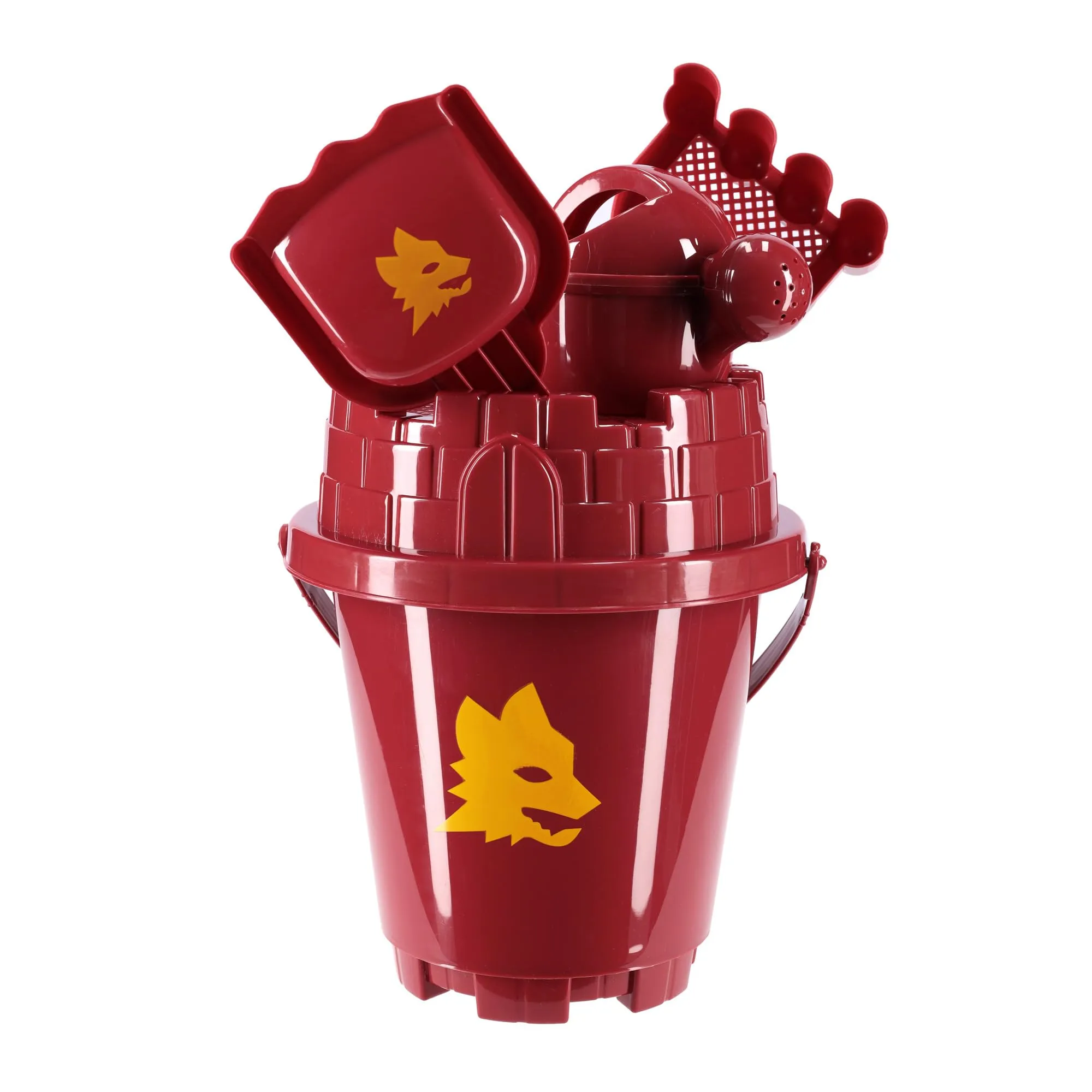 AS Roma ASRBEACHSET - Set Giochi da Spiaggia Ufficiale per Bambini