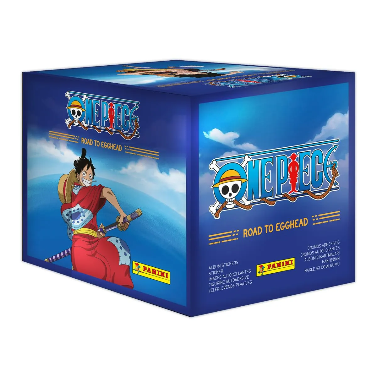 One Piece: Rotta Verso Egghead Sticker Collection - Box da 36 Bustine Panini