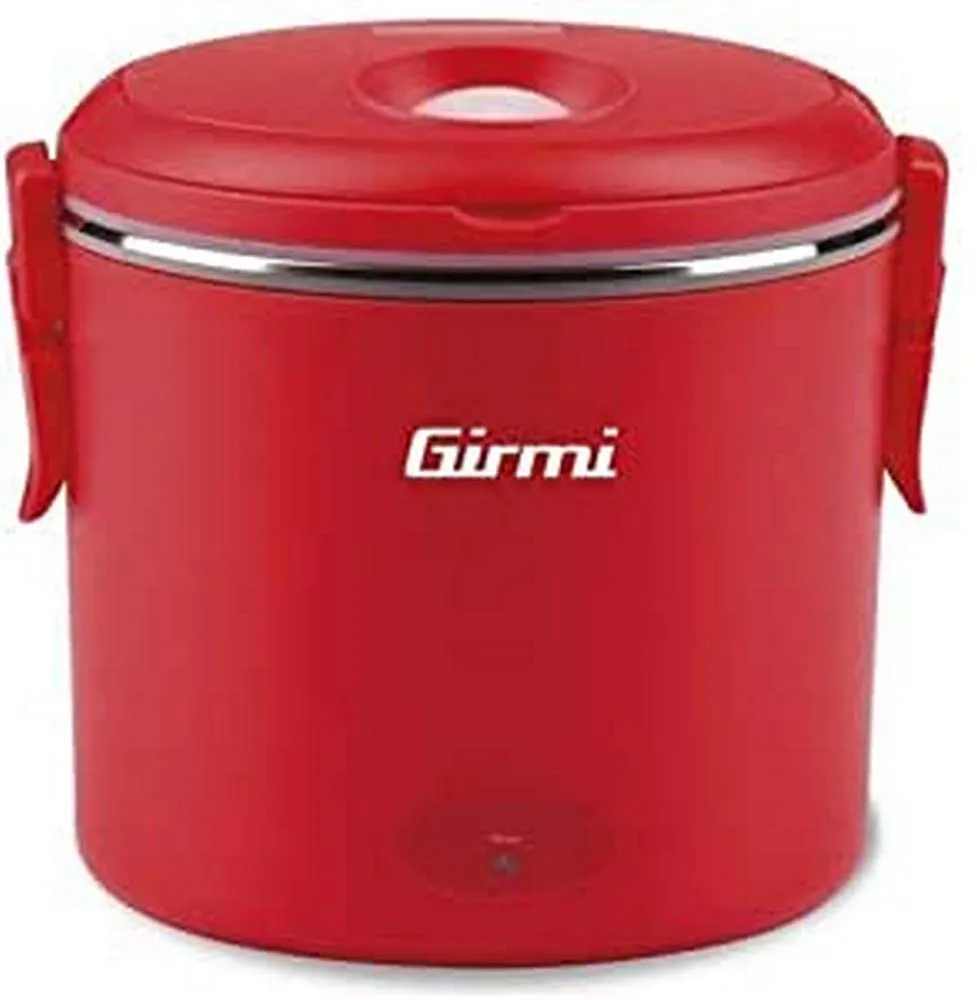 Girmi SC01 Scaldavivande Elettrico "Vivandiere", Rosso
