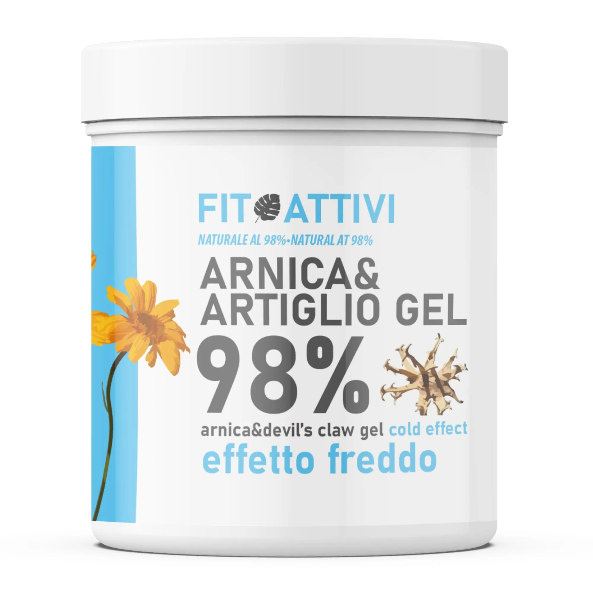 Arnica Gel Forte 550ml - FITOATTIVI: Sollievo Naturale per Umani e Cavalli