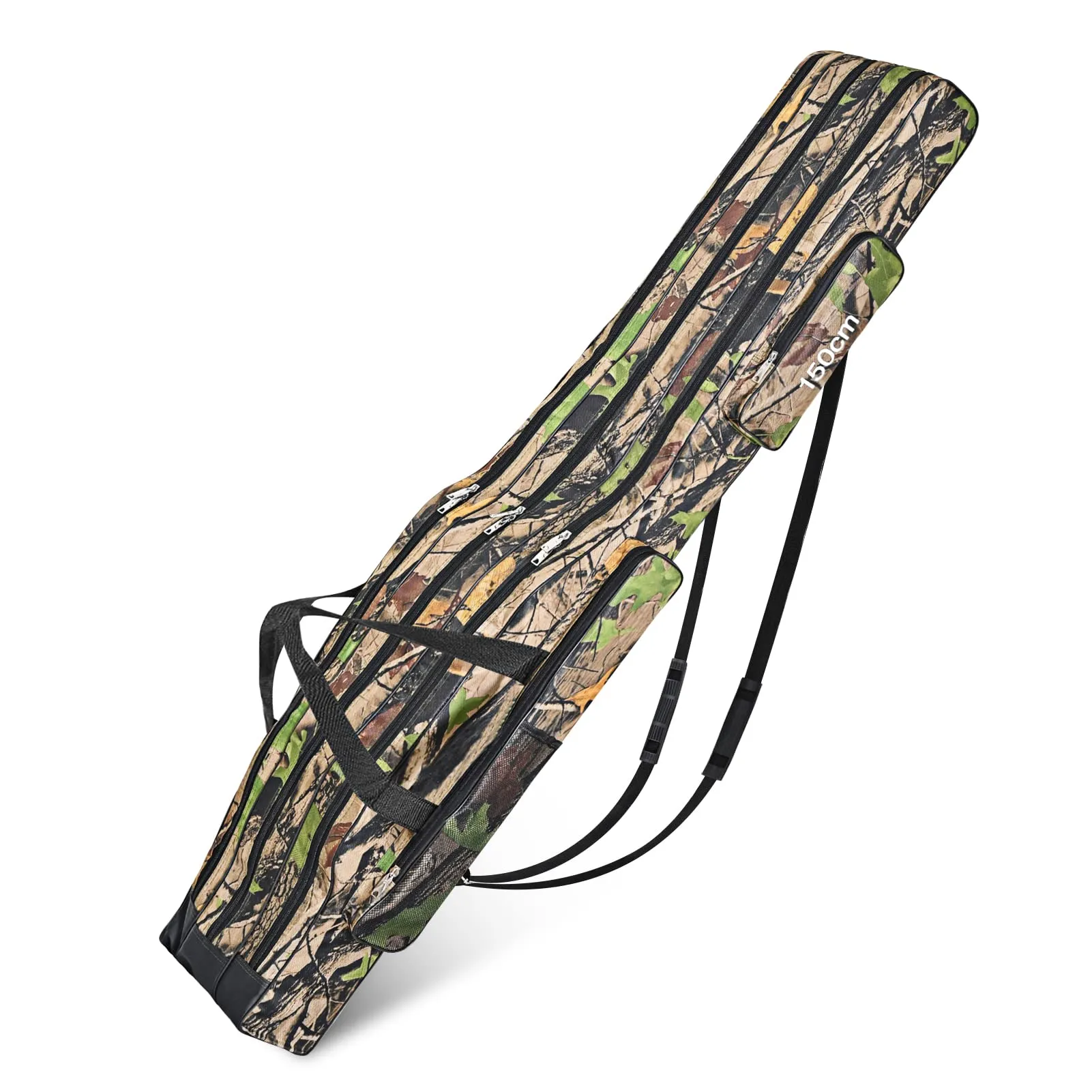 Borsa da Pesca 3 Strati 150cm - Sacca Porta Canne Oxford Impermeabile