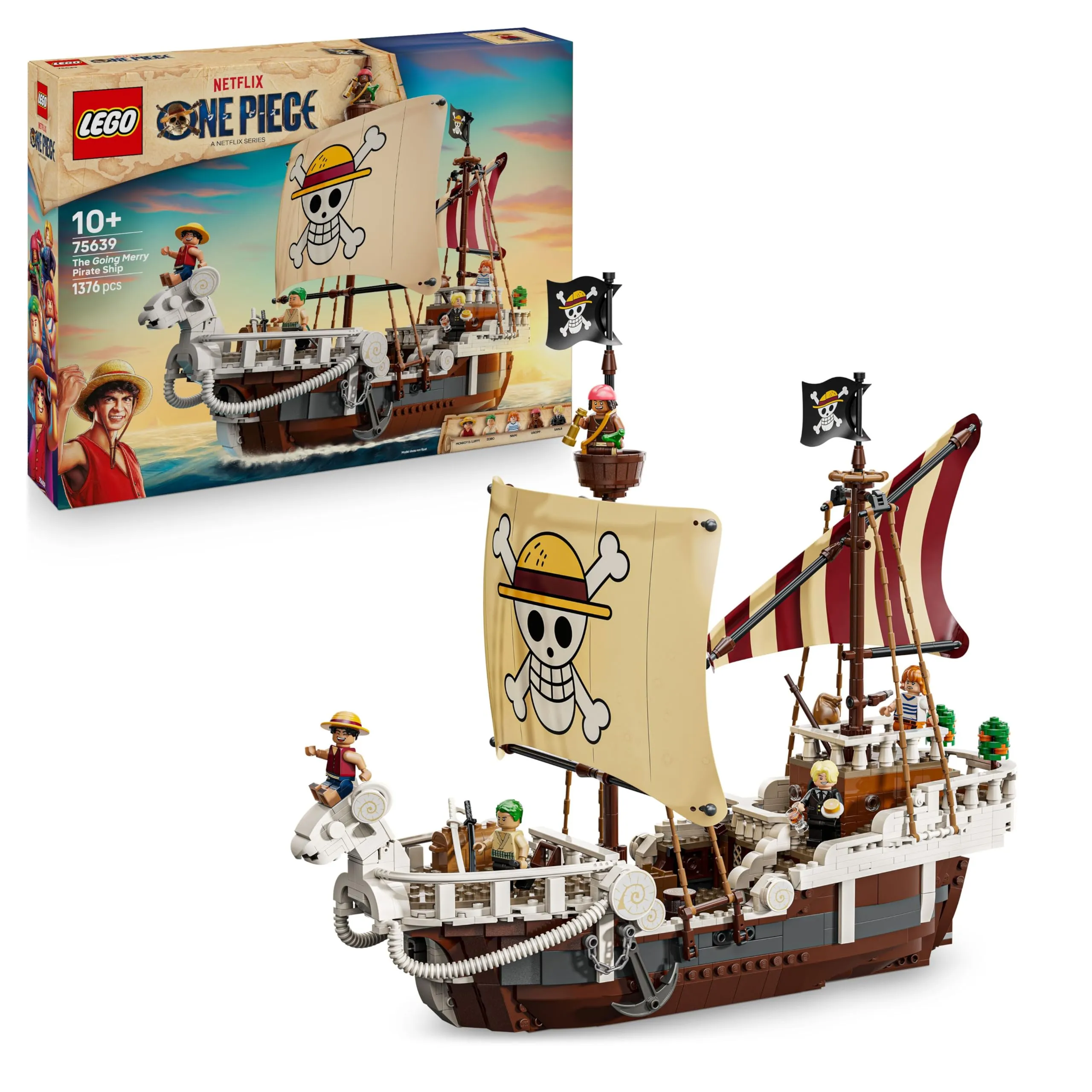LEGO ONE PIECE La Nave Pirata Going Merry - Un'Avventura Anime in Mattoncini