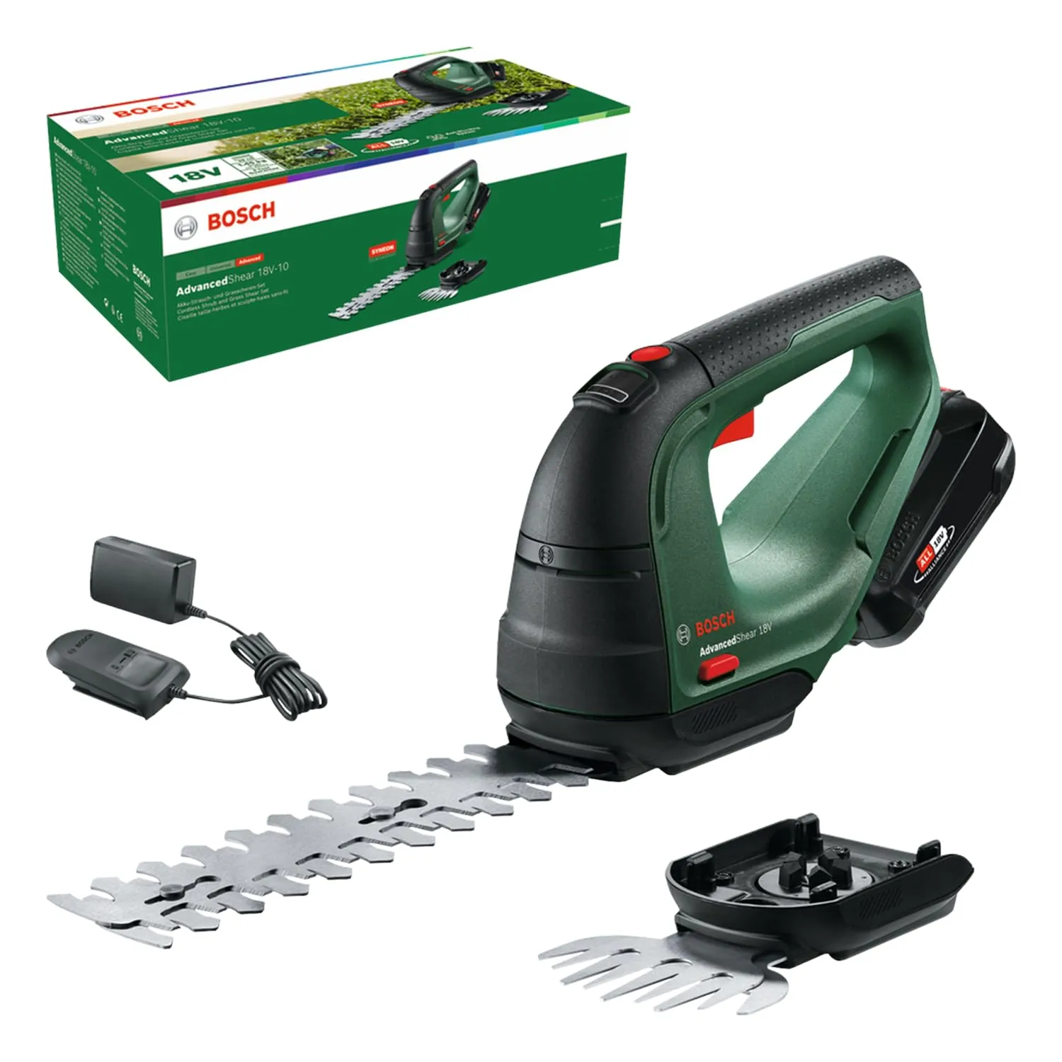 Bosch AdvancedShear 18V-10: Cesoia a Batteria Multifunzione per la Cura del Tuo Giardino