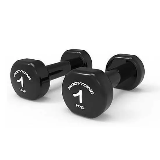 Bodytone Pesi in Vinile 1kg - Coppia di Manubri